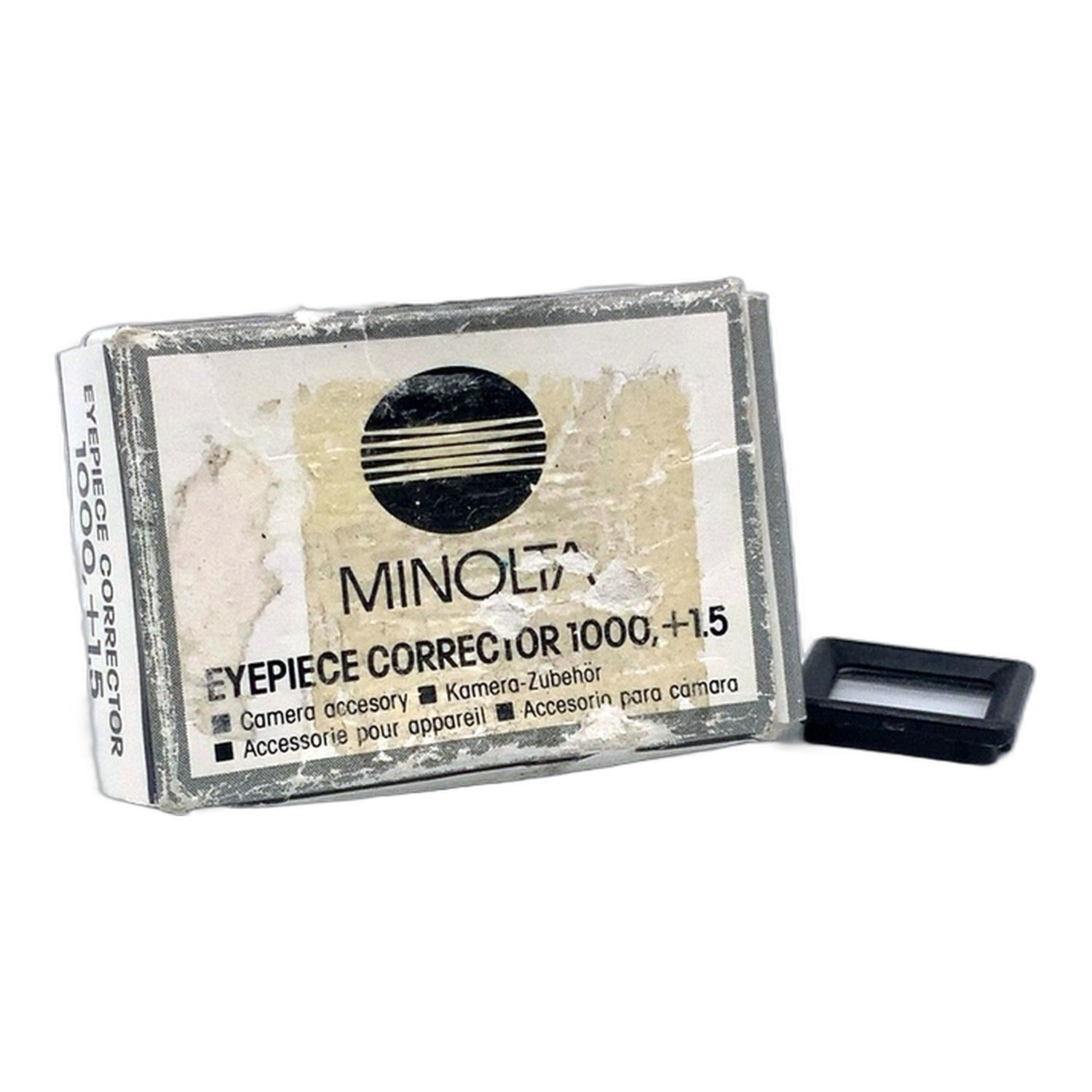 Minolta Eyepiece Corrector 1000 (+1,5) Dioptrienlinse Maxxum Dynax 7000 9000 etc