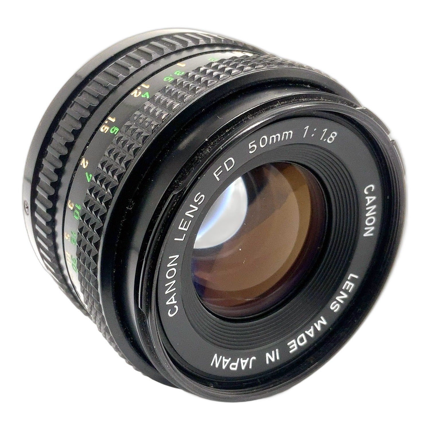 Canon Lens FD 50mm 1:1,8 Objektiv manuell Festbrennweite (Canon FD) Text lesen!