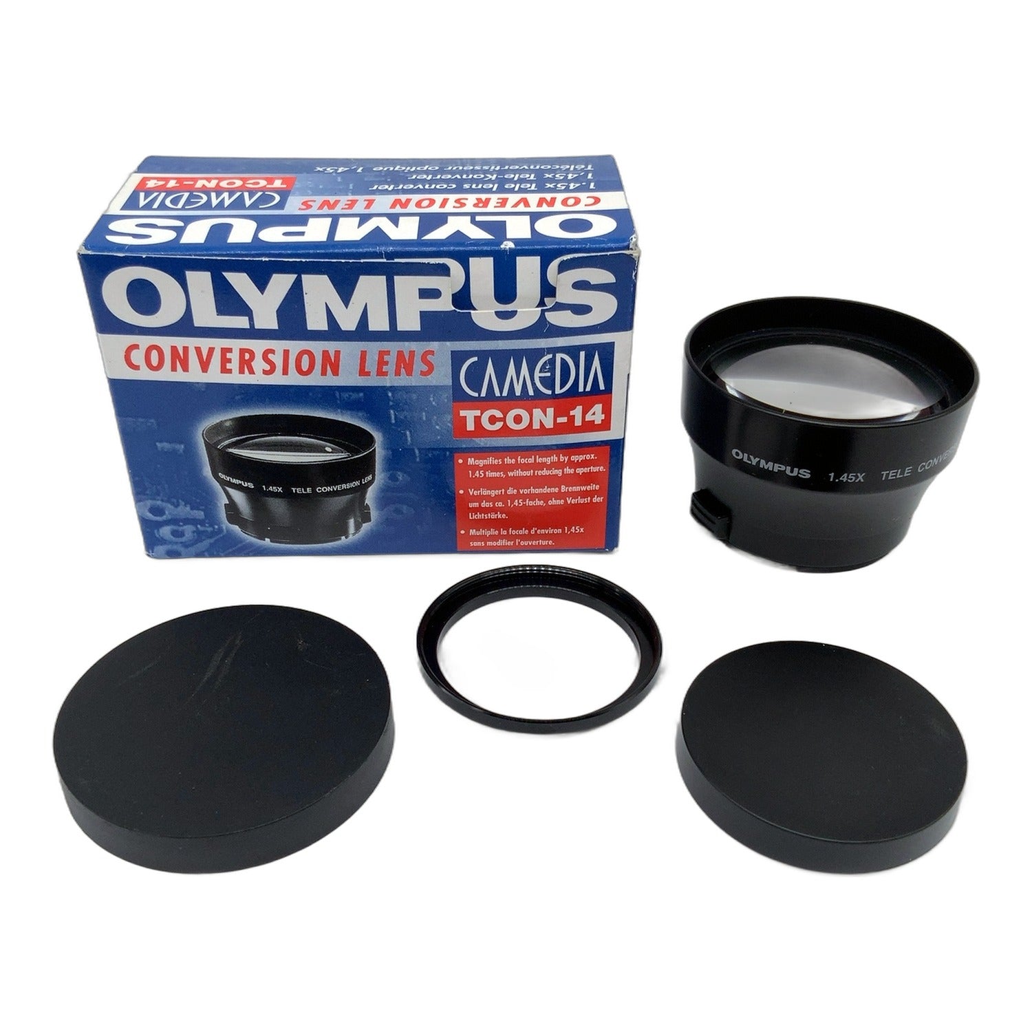 Olympus Tele Conversion Lens Converter 1,45x in OVP Objektivkonverter (43mm)