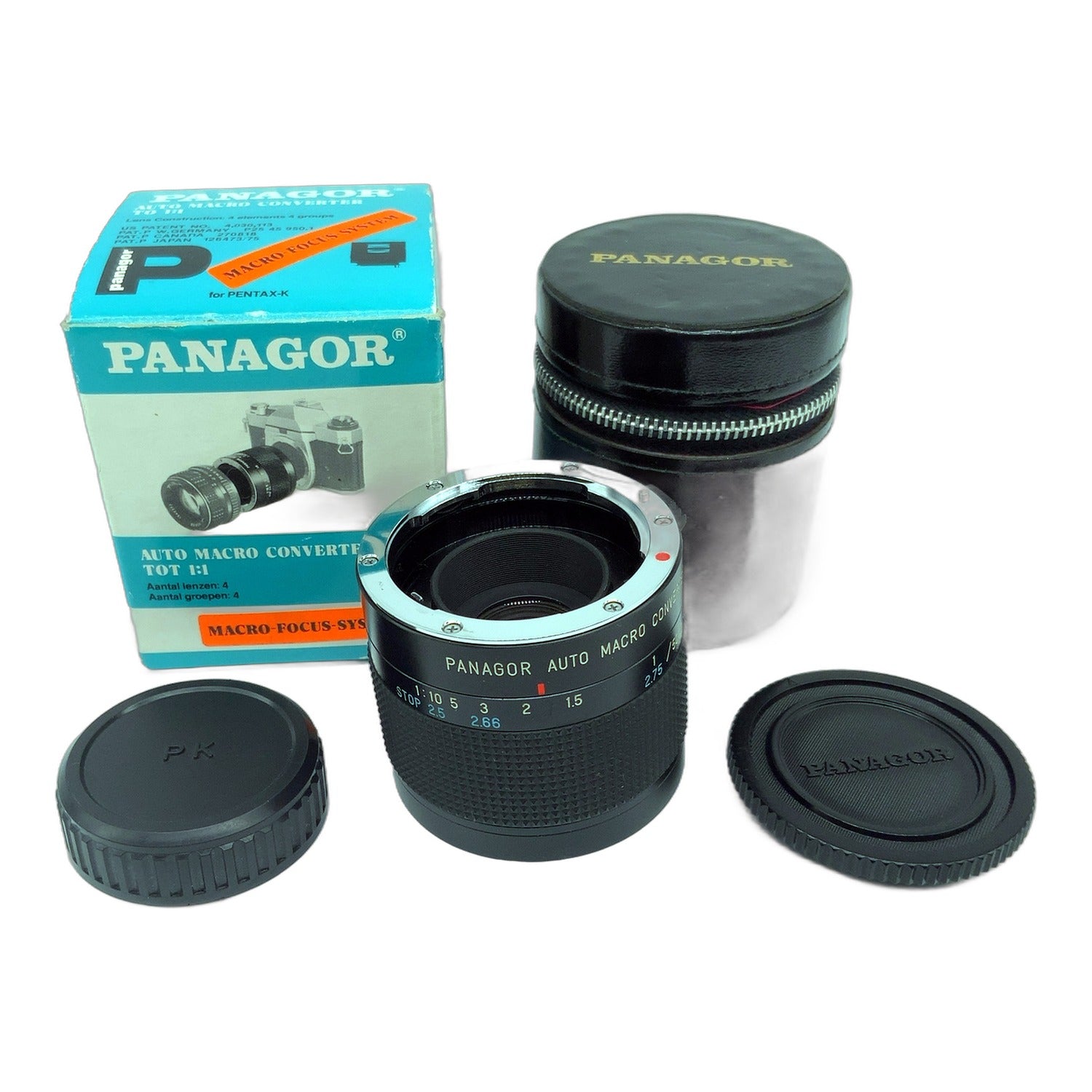 Panagor Auto Macro Converter Converter 1:1 in OVP Objektivkonverter (Pentax K)