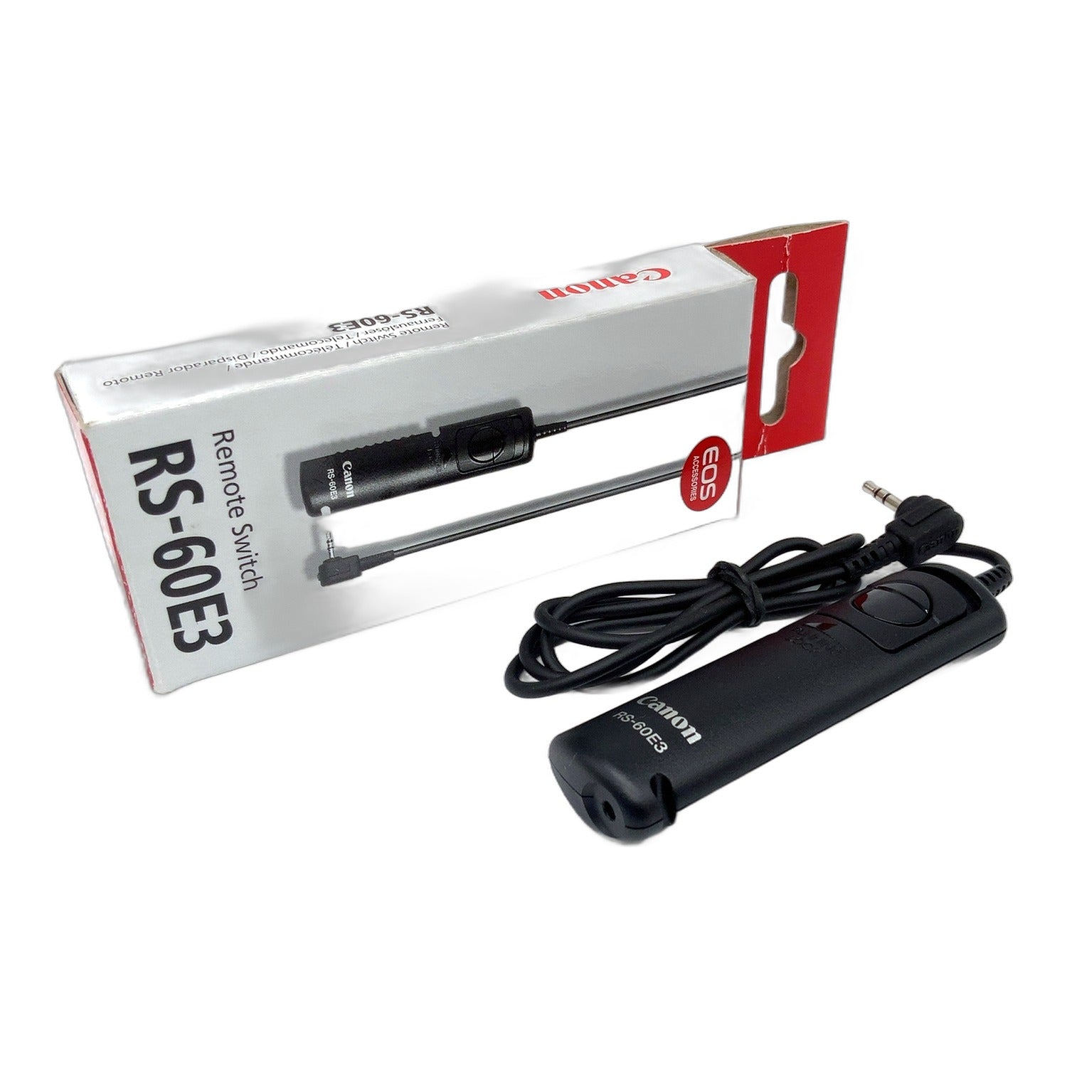 Canon Remote Switch RS-60E3 Fernauslöser für EOS, EOS R, EOS M, PowerShot