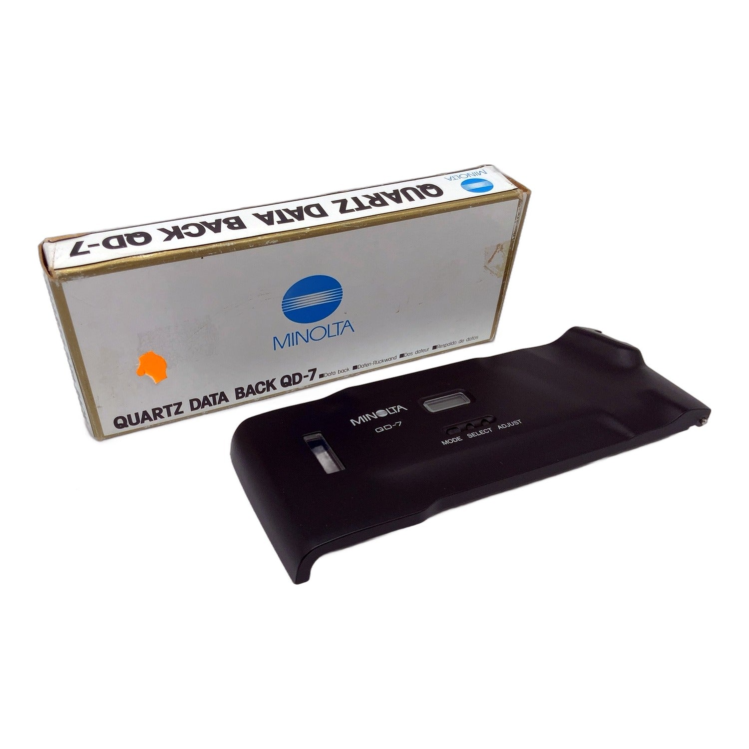 Minolta Quartz Data Back QD-7 Databack in OVP Fotozubehör Kamerazubehör