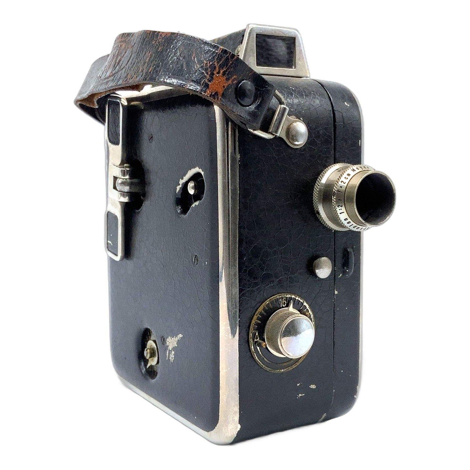 Alef Filmkamera mit Meyer Optik Görlitz Trioplan 2cm 1:2.8 Movie Camera