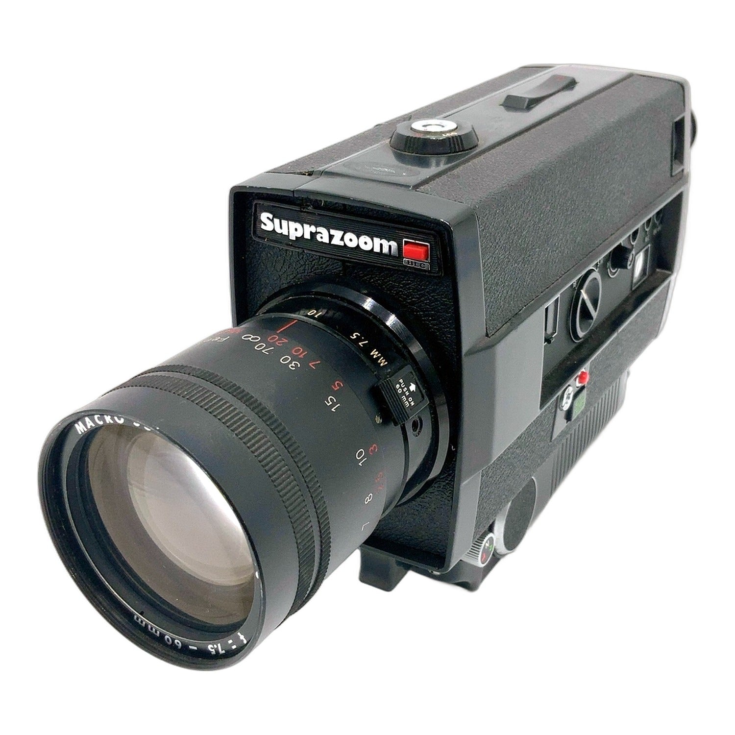 Suprazoom MX-800 Filmkamera mit Macro Super 7,5-60mm 1:1.8 Movie Camera