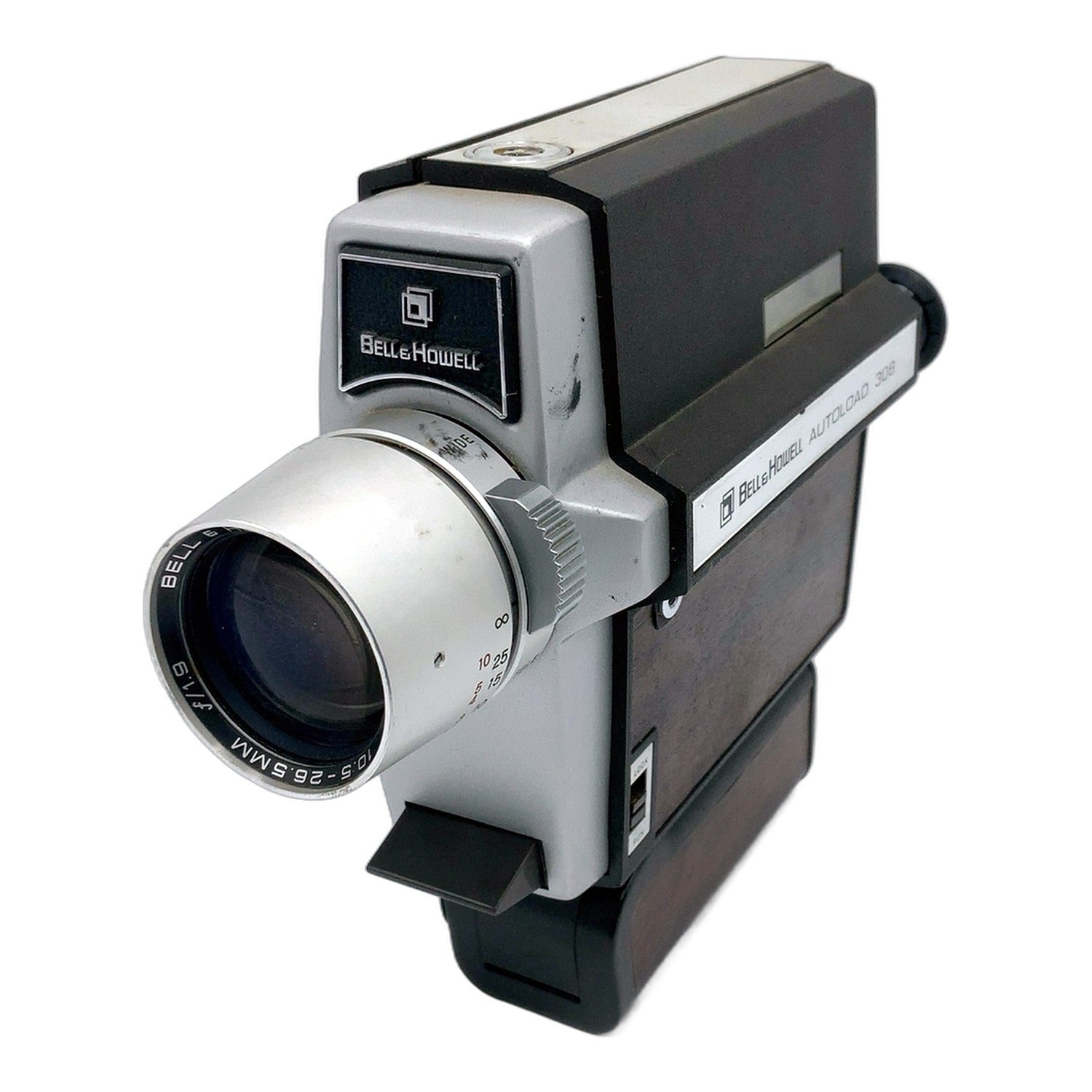 Bell & Howell Autoload 308 Filmkamera mit Zoom 10.5-26.5mm 1:1.9 Movie Camera