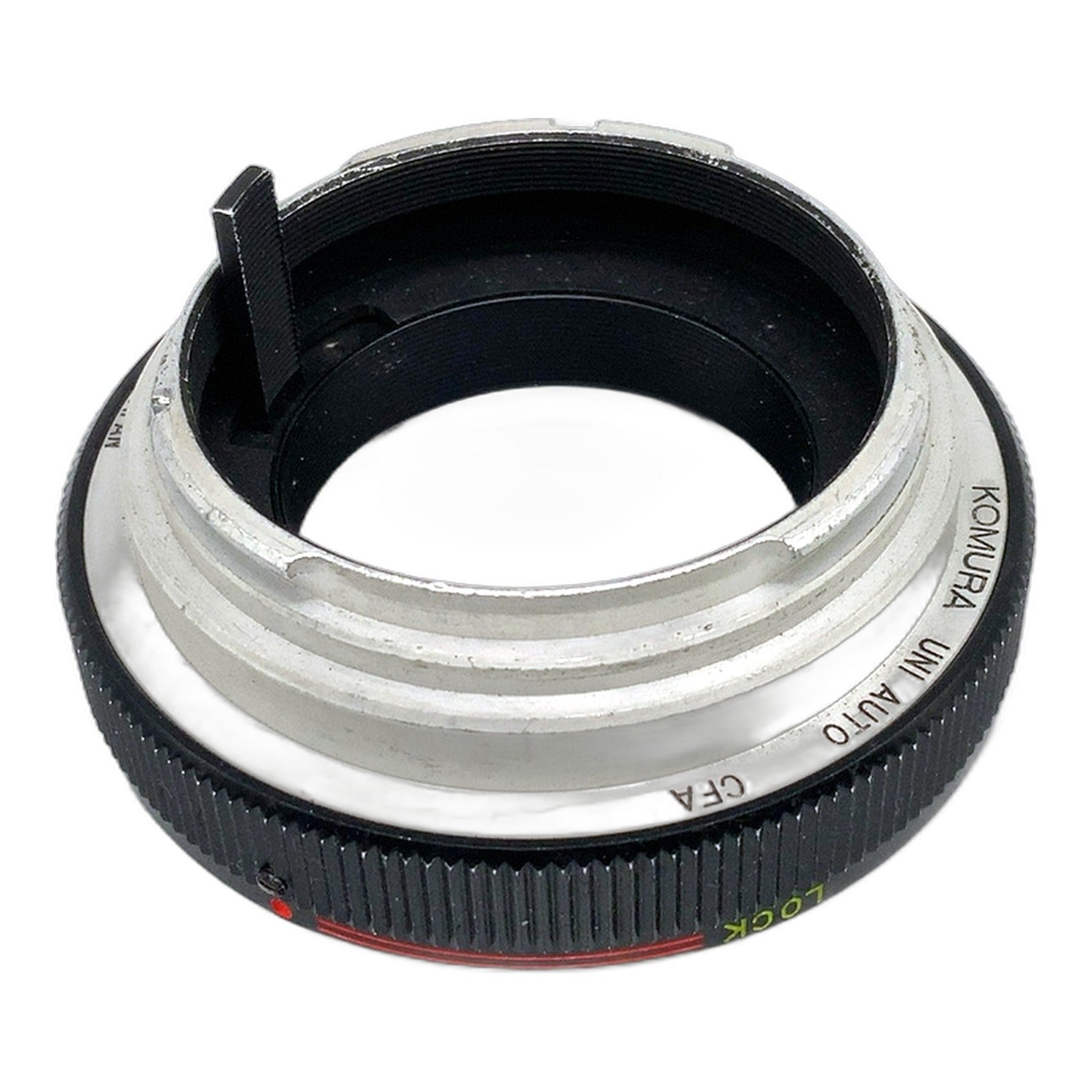 Komura Uni Auto CFA Objektivadapter Lens Mount Adapter (Canon FD → Konica AR)