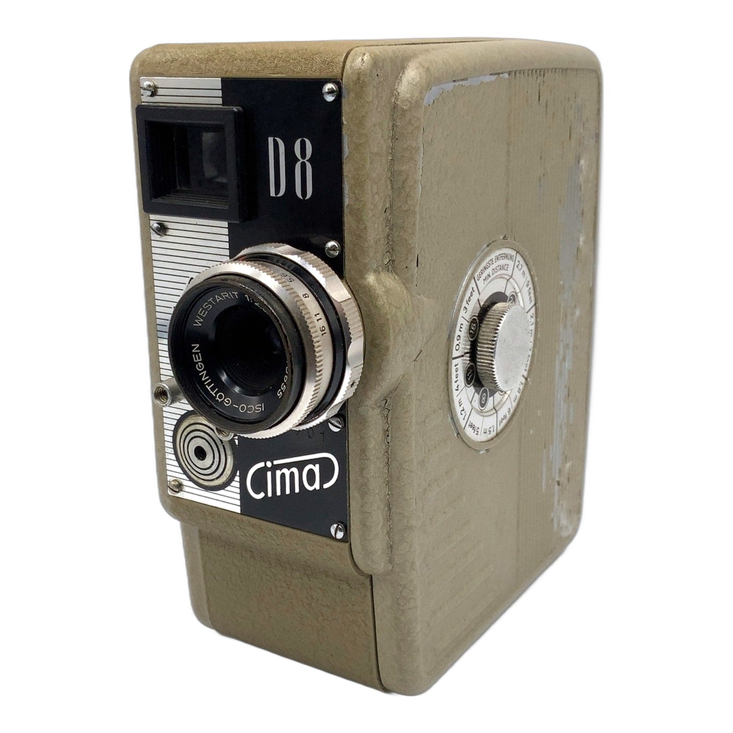 Cima D8 Filmkamera mit Westarit 1:2.5/12,5 Cine Camera Movie Camera