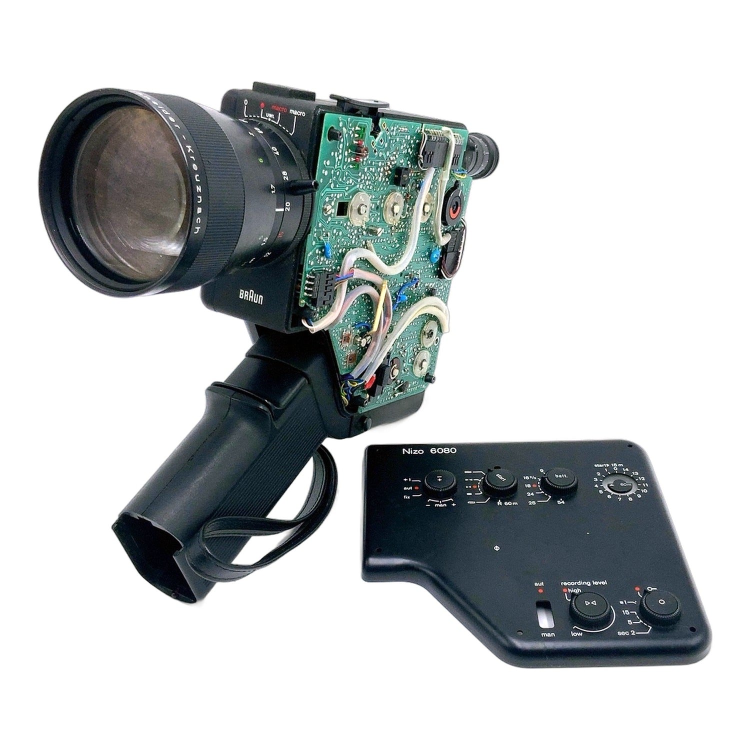 Braun Nizo 6080 Filmkamera mit Macro-Variogon 7-80mm 1:1.4 Movie Camera