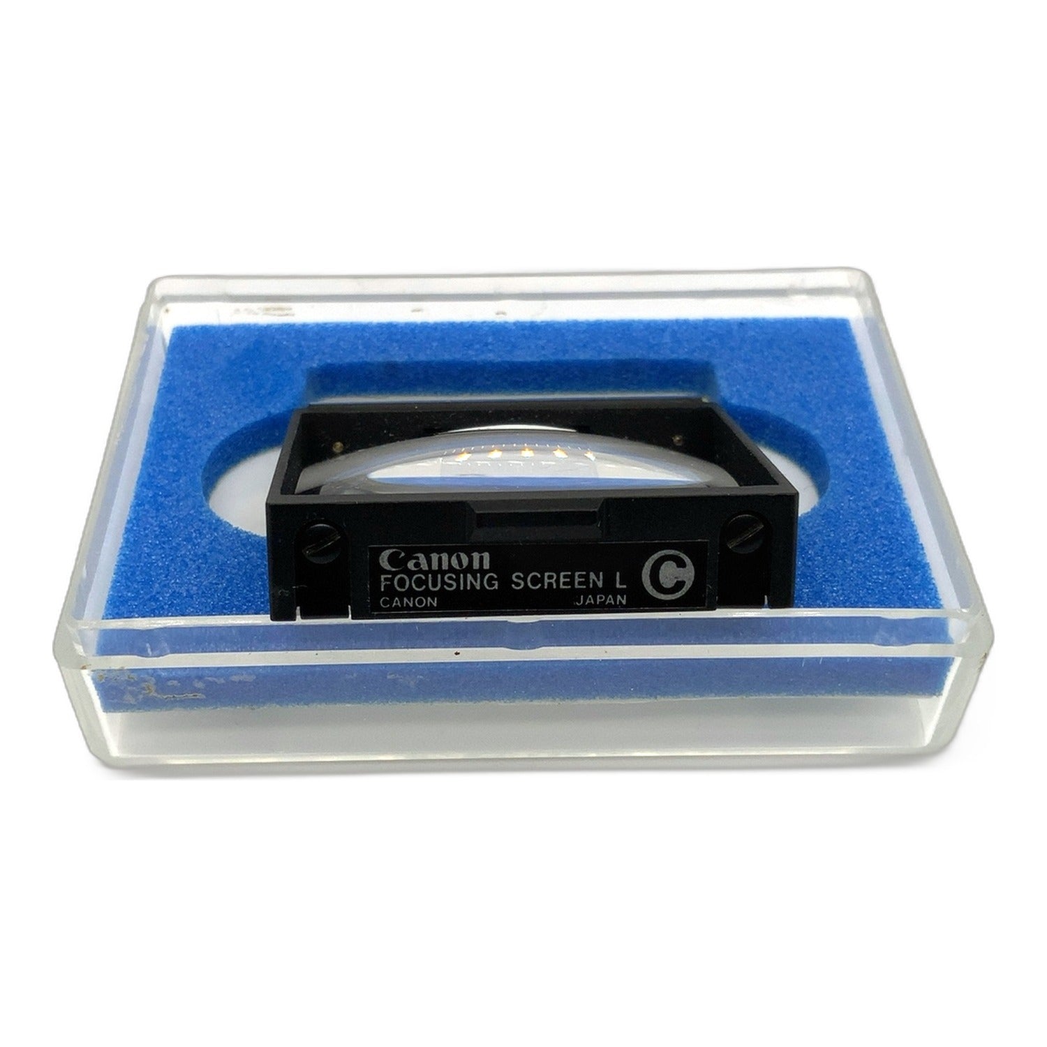 Canon Focusing Screen L Type C Mattscheibe mit Case Fotozubehör Kamerazubehör
