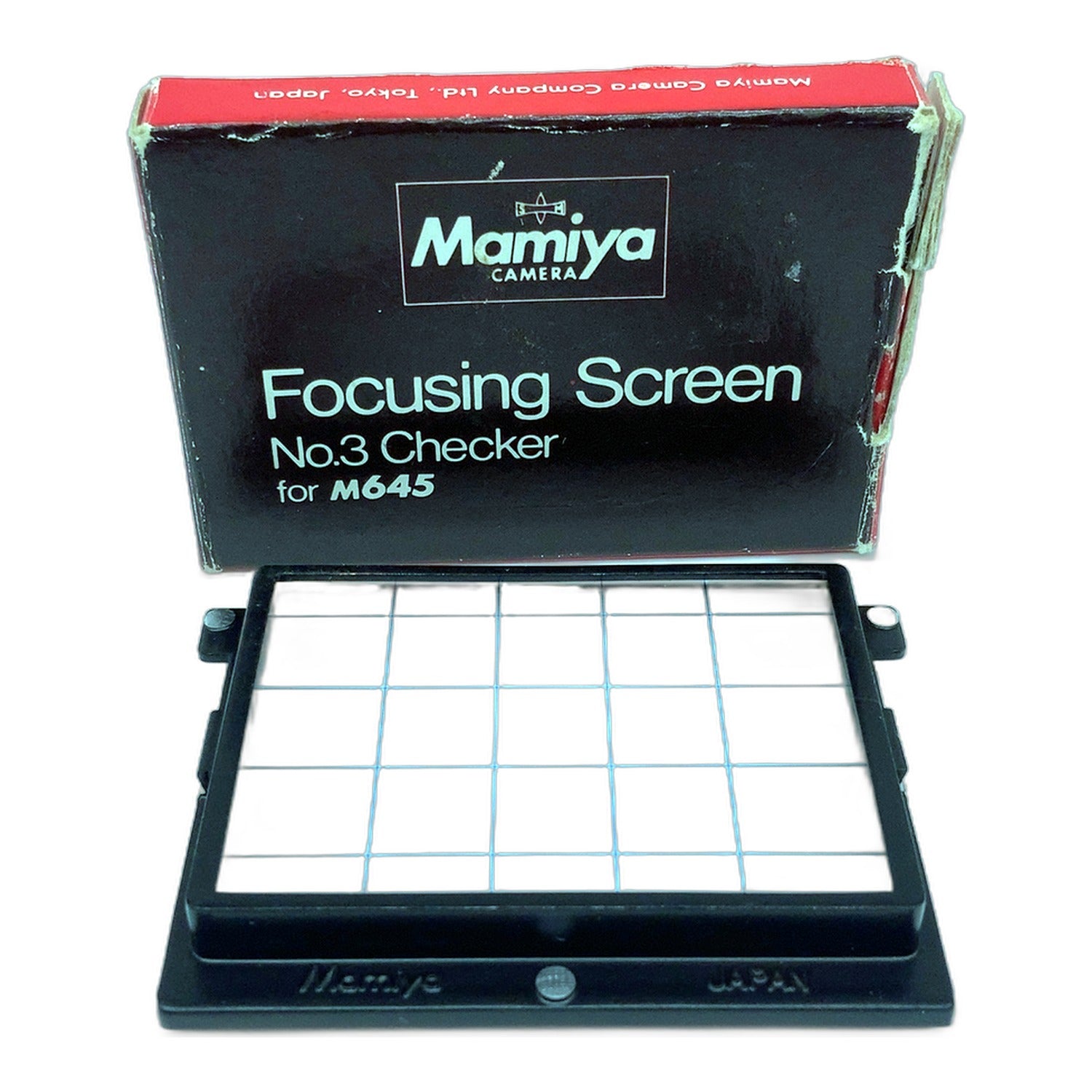 Mamiya Focusing Screen No. 3 Checker for M645 Mattscheibe in OVP Kamerazubehör