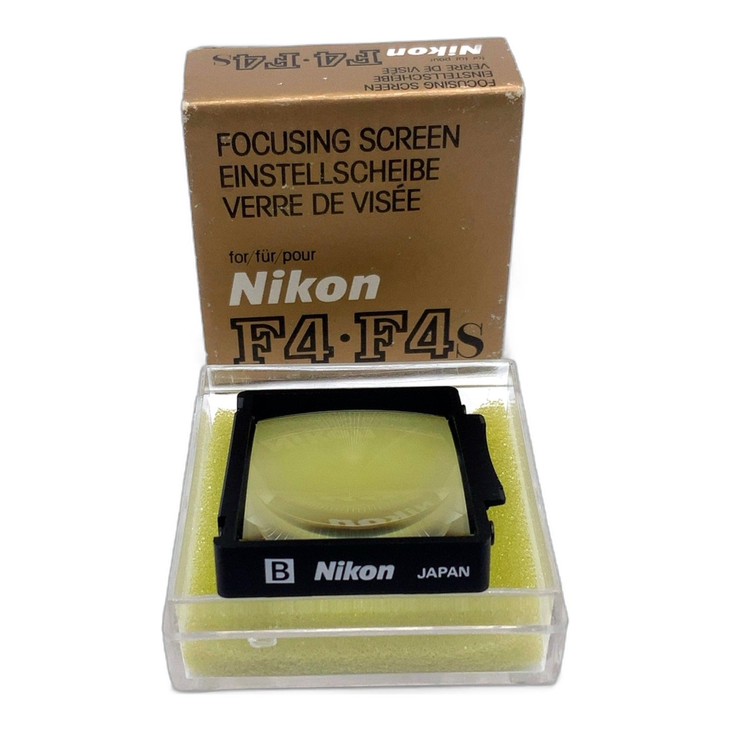 Nikon Type B Mattscheibe in OVP Camera Accessory Fotozubehör Kamerazubehör