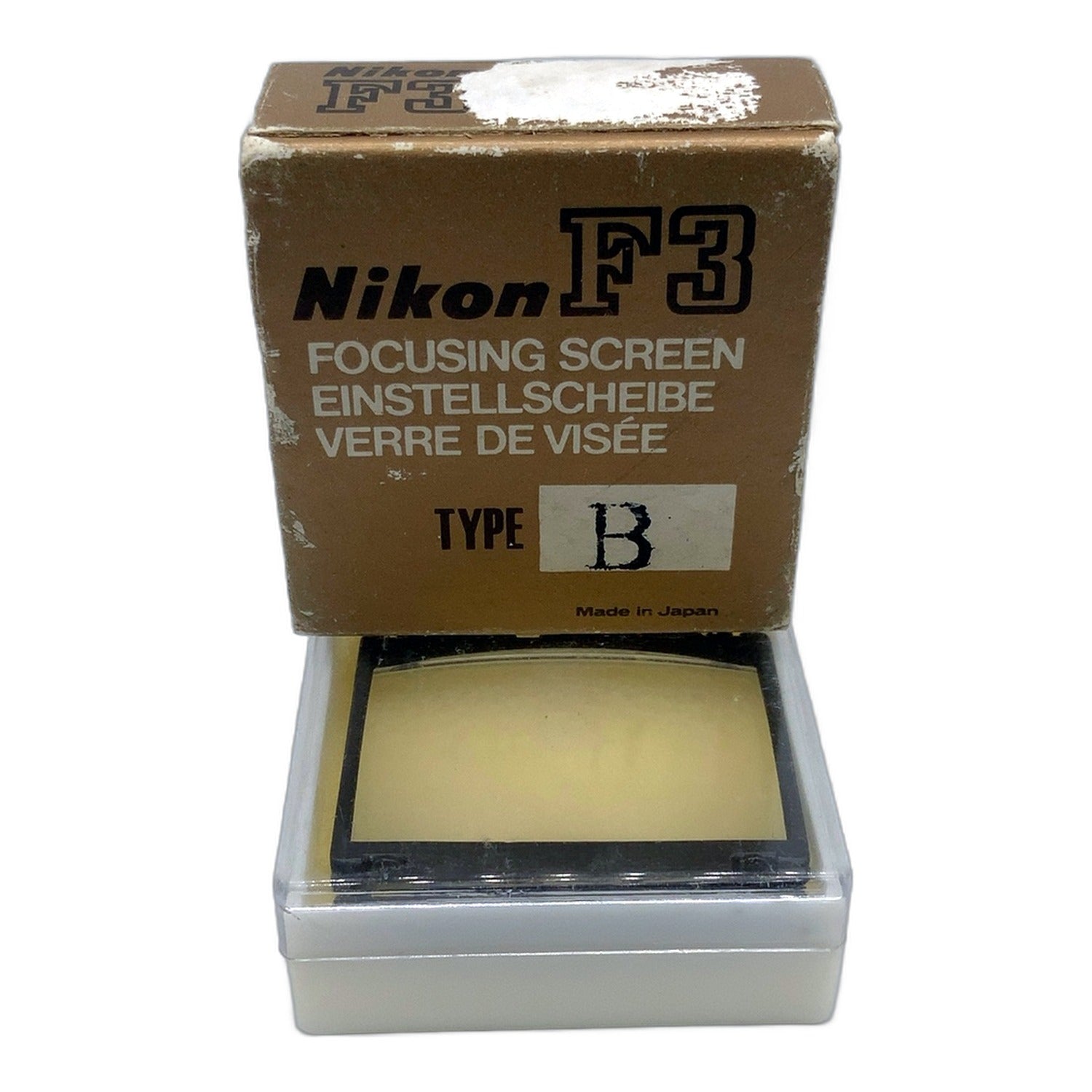 Nikon Type B Mattscheibe in OVP Camera Accessory Fotozubehör Kamerazubehör
