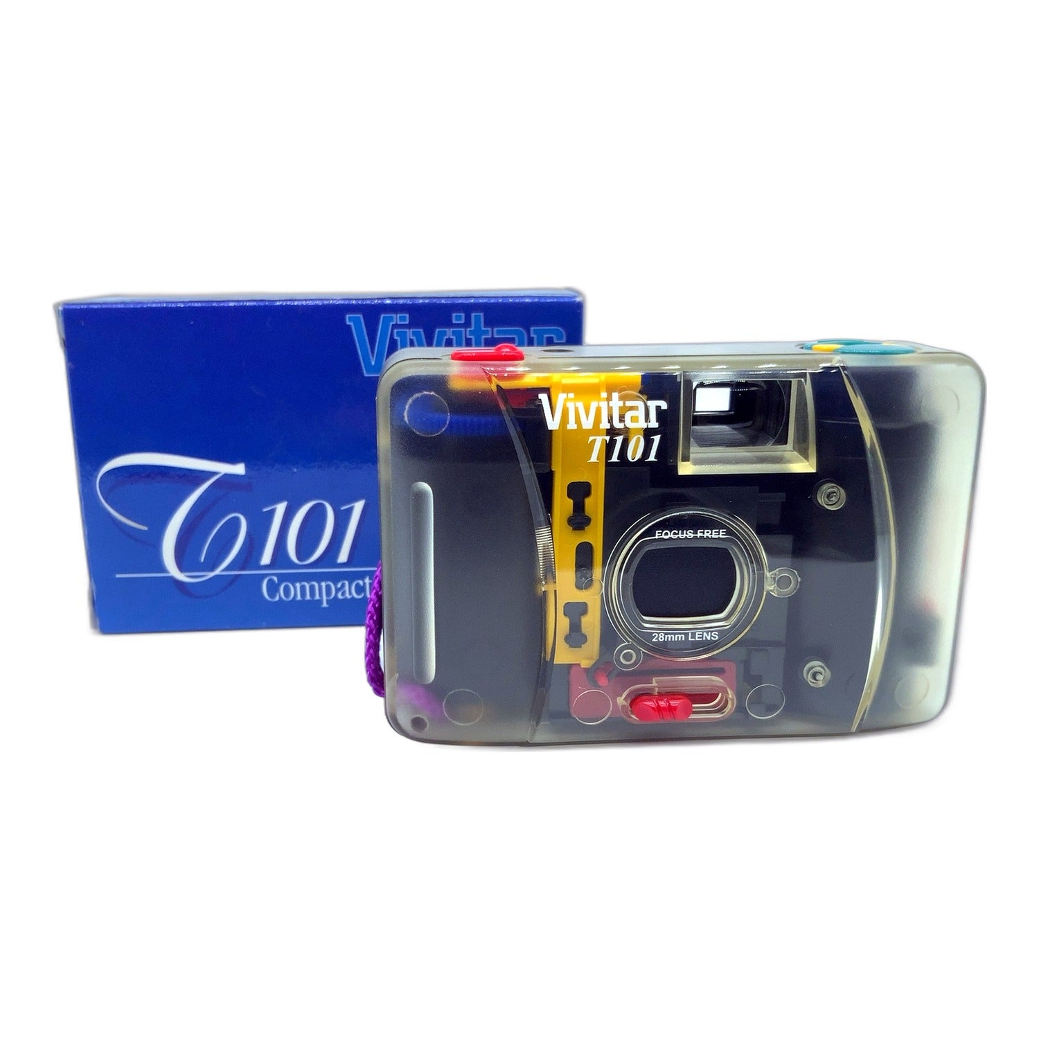 Vivitar T101 Point&Shoot mit 28mm lens in OVP Compact Camera Kompaktkamera