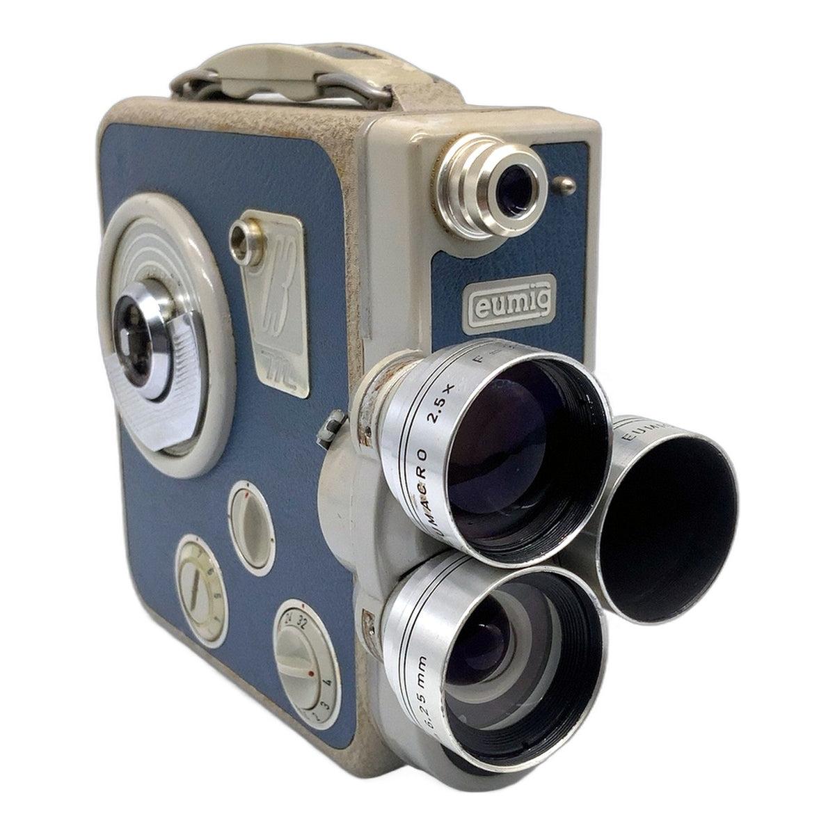 Eumig C3 M Filmkamera mit Eumigon 12,5mm 1:1.8 + 2