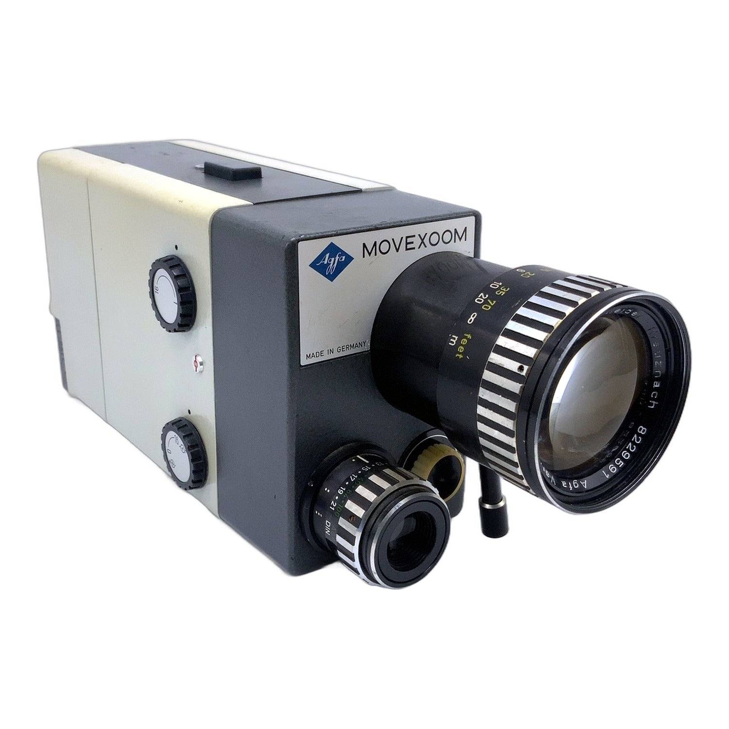 Agfa Movexoom Filmkamera mit Variogon 9-30mm 1:1.8 Cine Camera Movie Camera