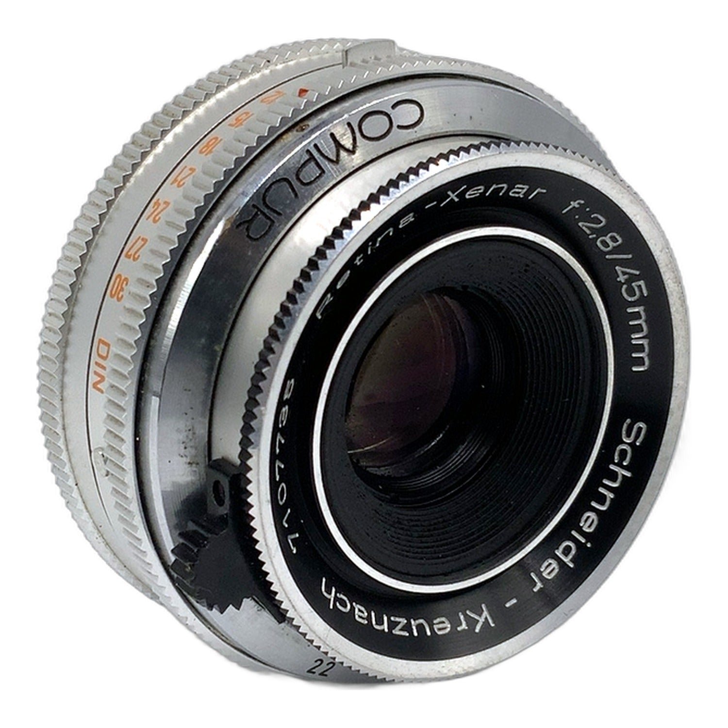Schneider-Kreuznach Retina-Xenar Compur 45mm 1:2.8 Objektiv Festbrennweite