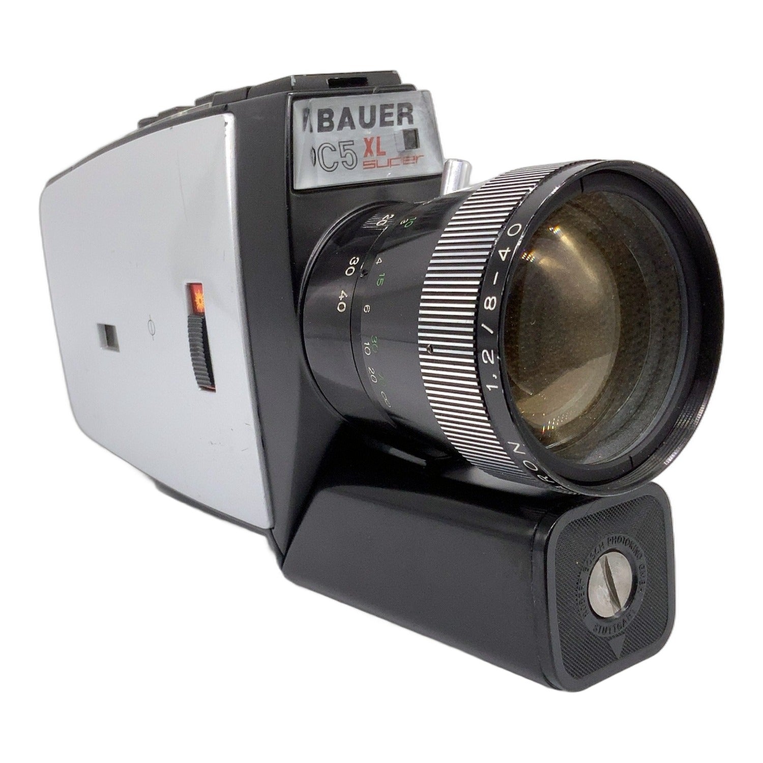 Bauer C5 XL Super Filmkamera Neovaron 8-40mm 1:1.2 !Autozoom funtioniert nicht!
