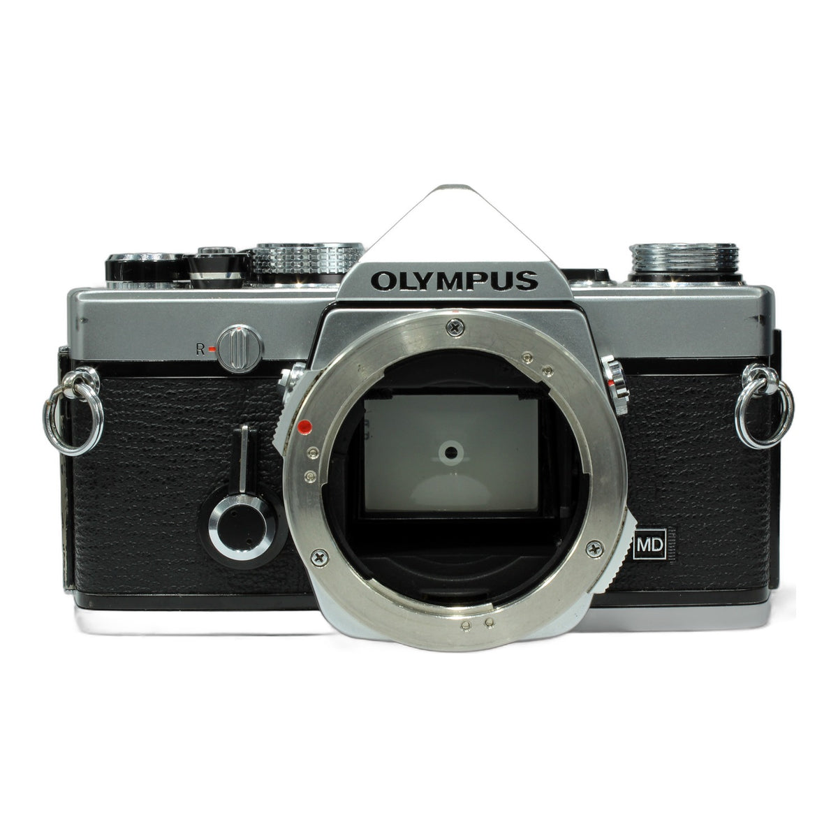 Olympus OM-1N SLR mit Recordata Back 3 (Olympus OM) !Beli Defekt!