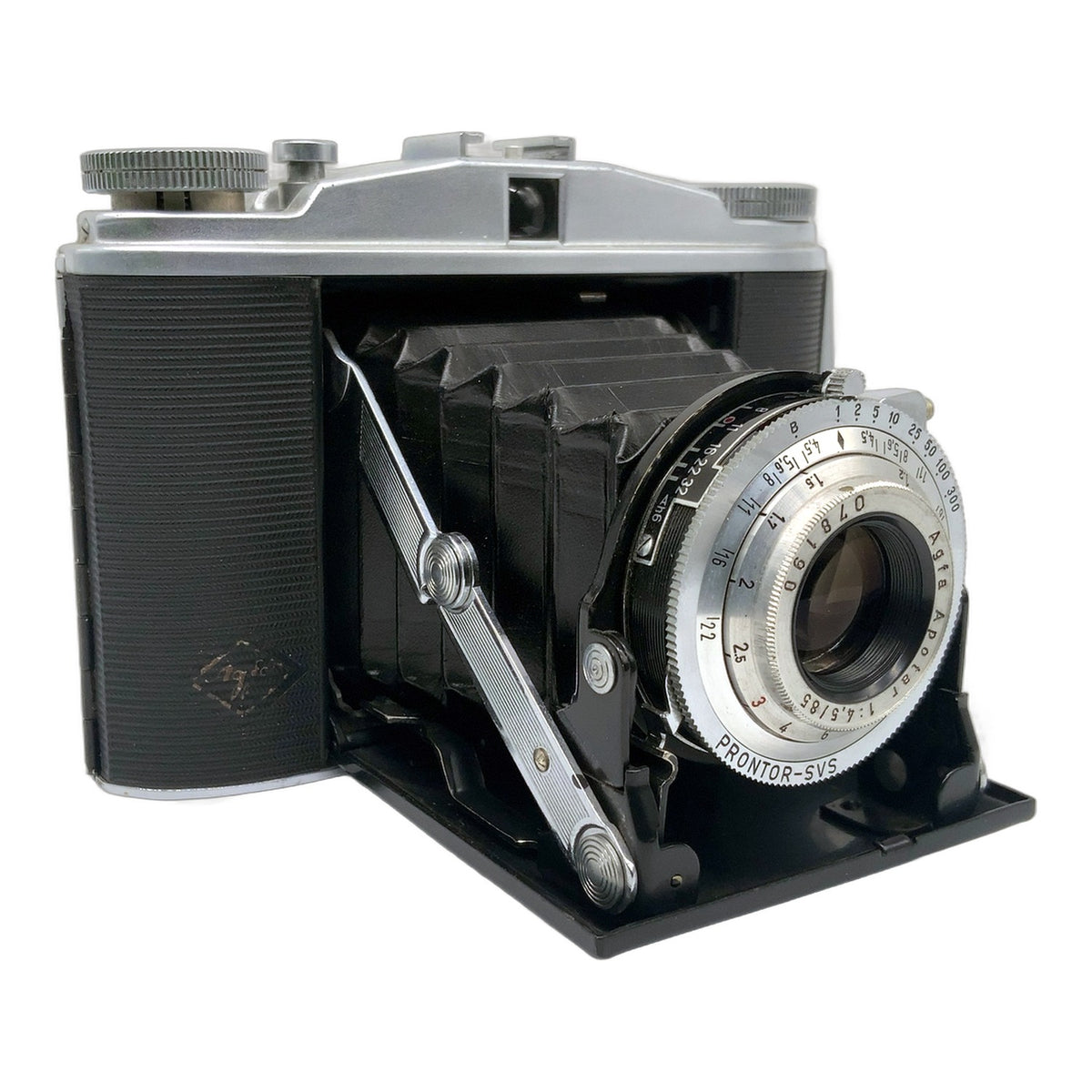 Agfa Isolette II Klappkamera Prontor-SVS Folding Camera Analogkamera