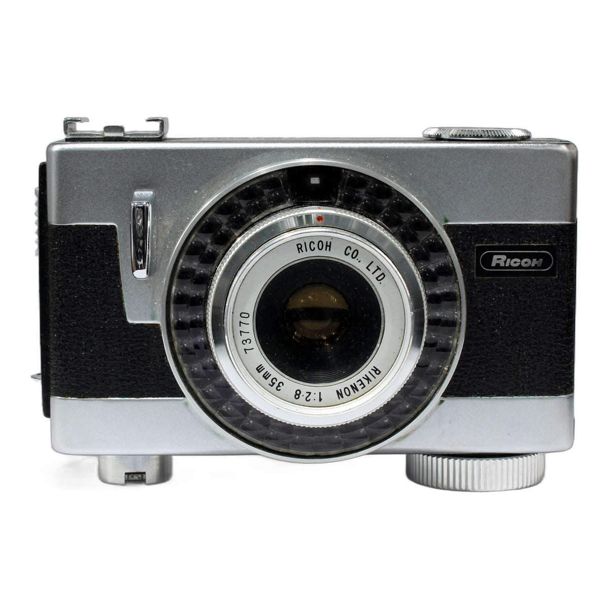 Ricoh Auto Shot Sucherkamera mit Rikenon 35mm 1:2.8 Kompaktkamera Analogkamera