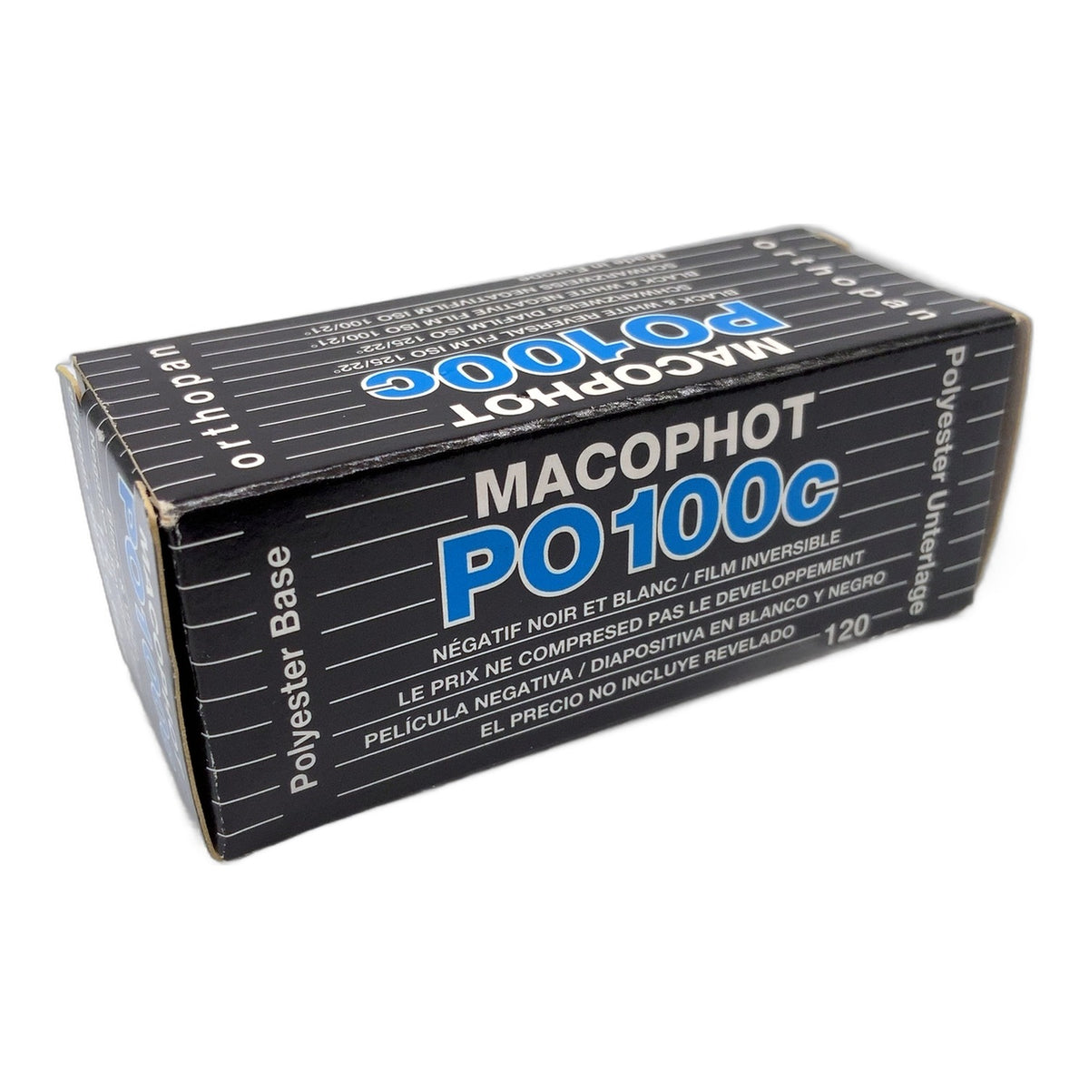 Macophot PO100c Rollfilm 120 MHD 06/2008 Negativfilm für Schwarz-Weiß Bilder