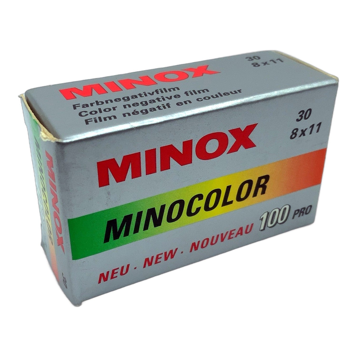 Minox Minocolor 100 Color-Negativfilm MHD 10/2001 (30 Exp) Farbnegativfilm