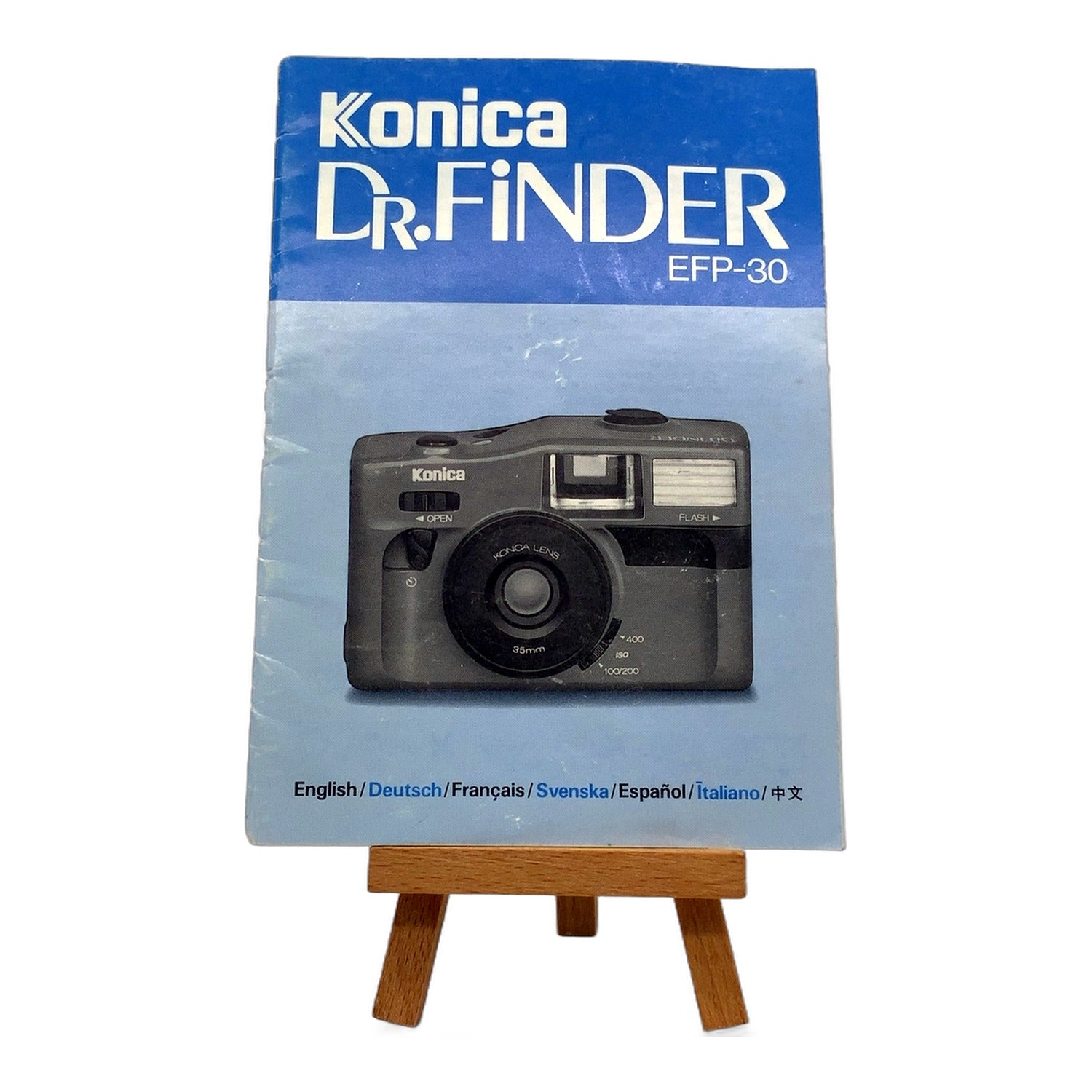Konica DR. Finder EFP-30 Bedienungsanleitung User Manual Handbuch Deutsch