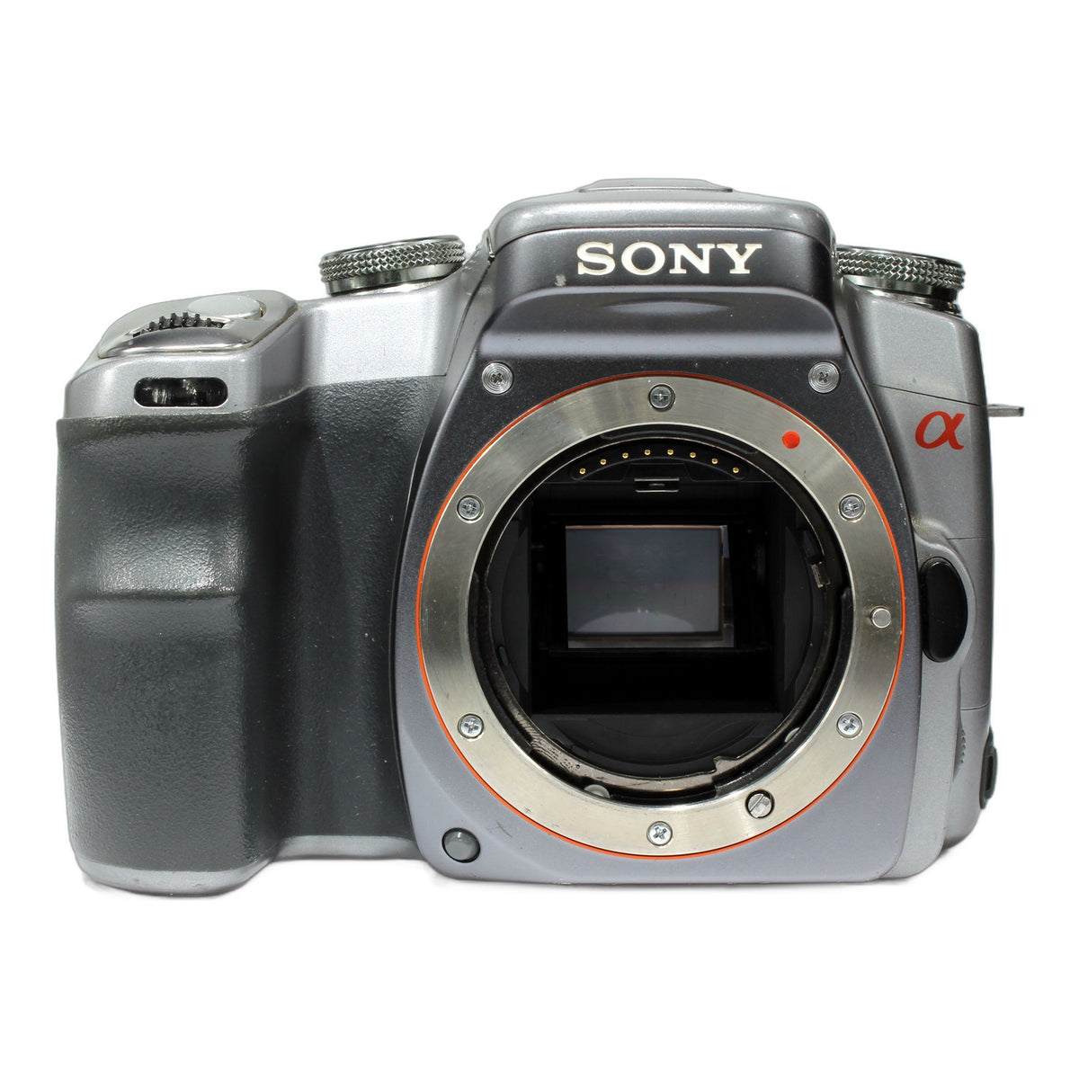 Sony α100 DSLR A100 Body Digitalkamera Spiegelreflexkamera (Minolta AF / Sony A)