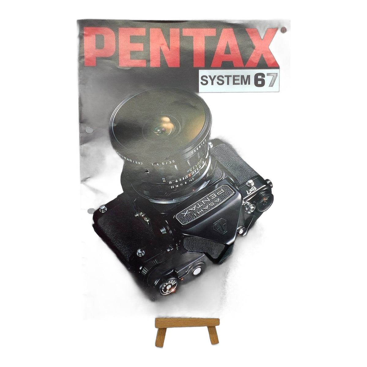 Pentax System 67 Broschüre Brochure Prospekt Deutsch