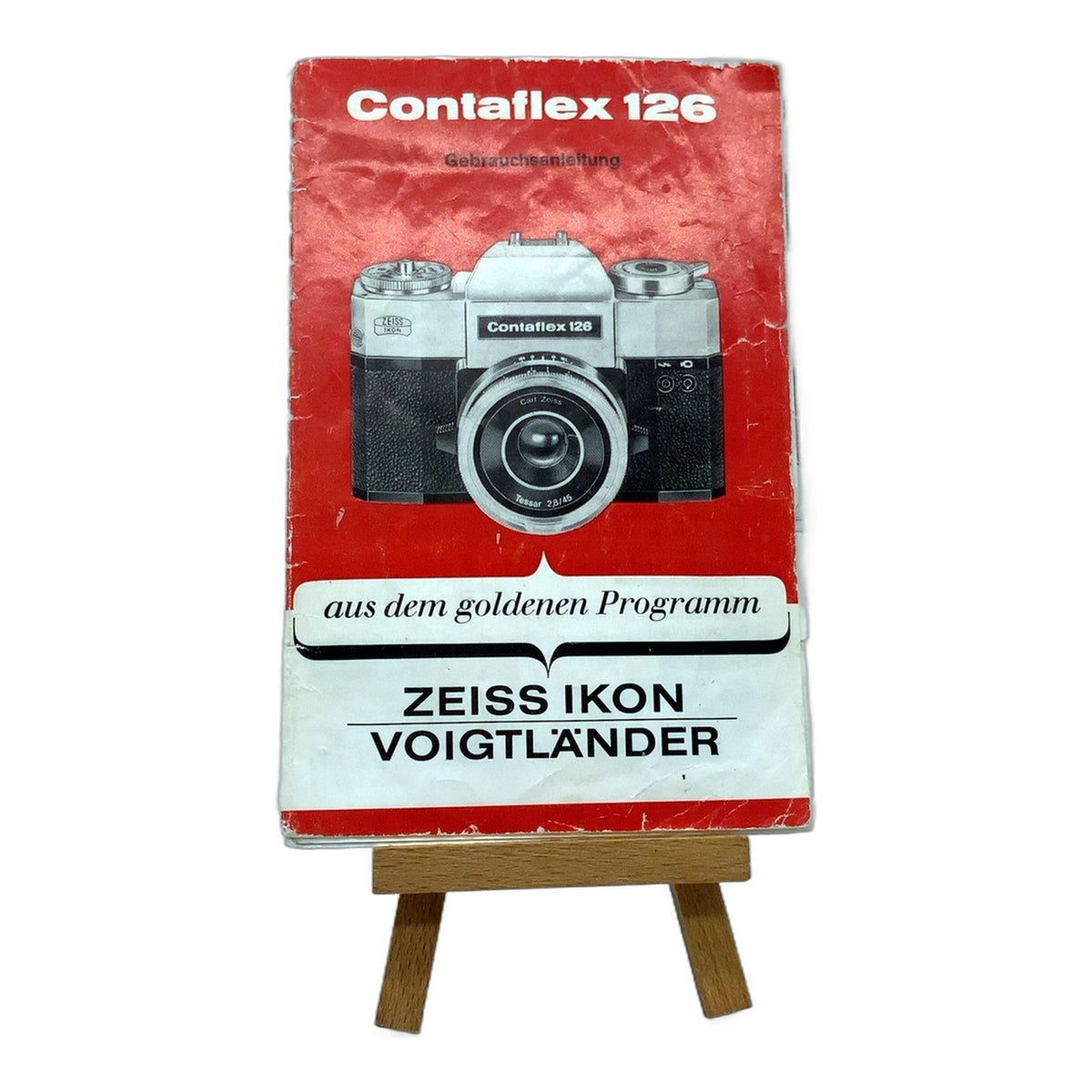 Zeiss Ikon Contaflex 126 aus dem goldenen Programm Bedienungsanleitung Deutsch