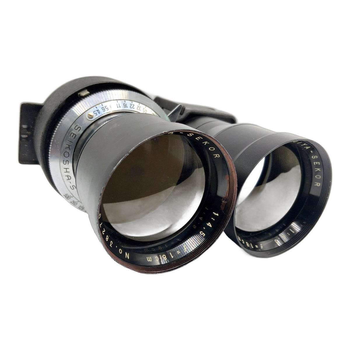 Mamiya Sekor 18cm 1:4.5 Objektiv Seikosha-S (für C330, C220, C33, C3 etc.)