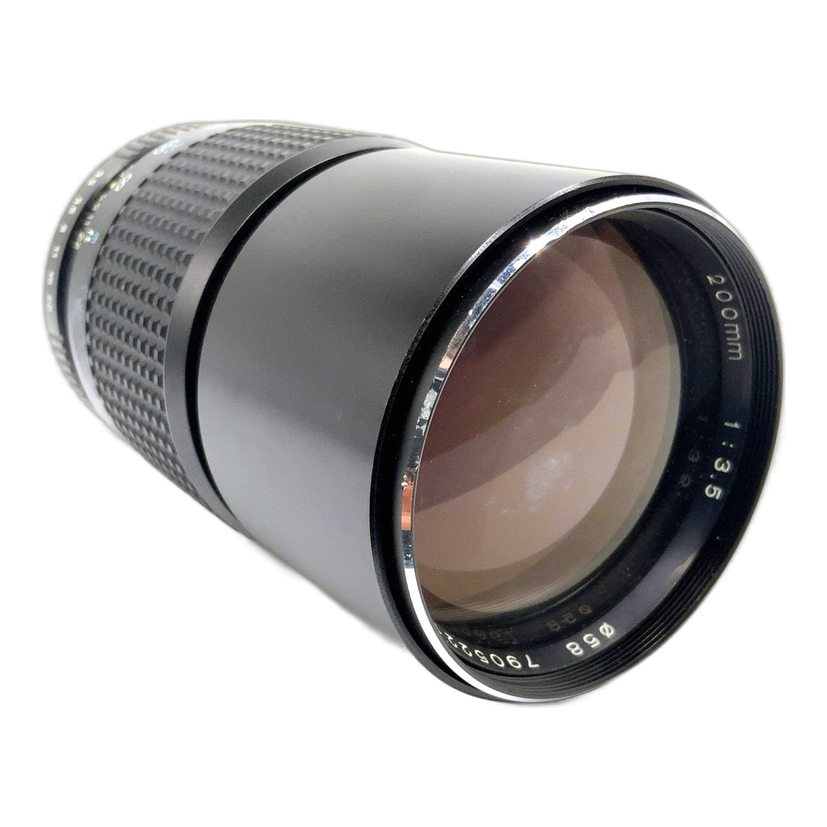 Tokina RMC II 200mm 1:3.5 Objektiv Festbrennweite (Yashica / Contax) Pilz!