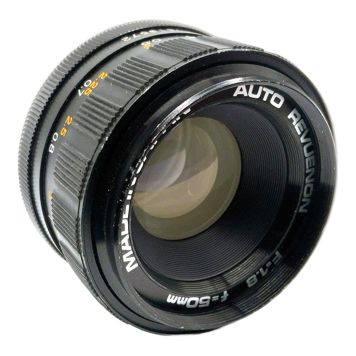 Revue Auto Revuenon 50mm 1:1.8 Objektiv manuell Festbrennweite (M42)