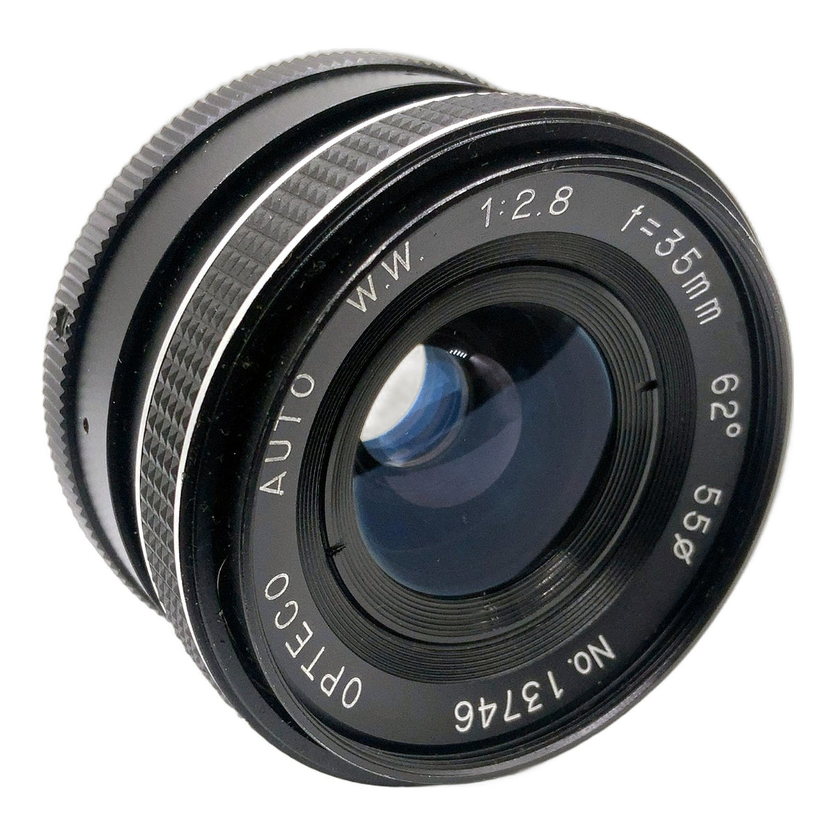 Opteco Auto W.W. 35mm 1:2.8 Objektiv manuell Festbrennweite (M42) Nebel!