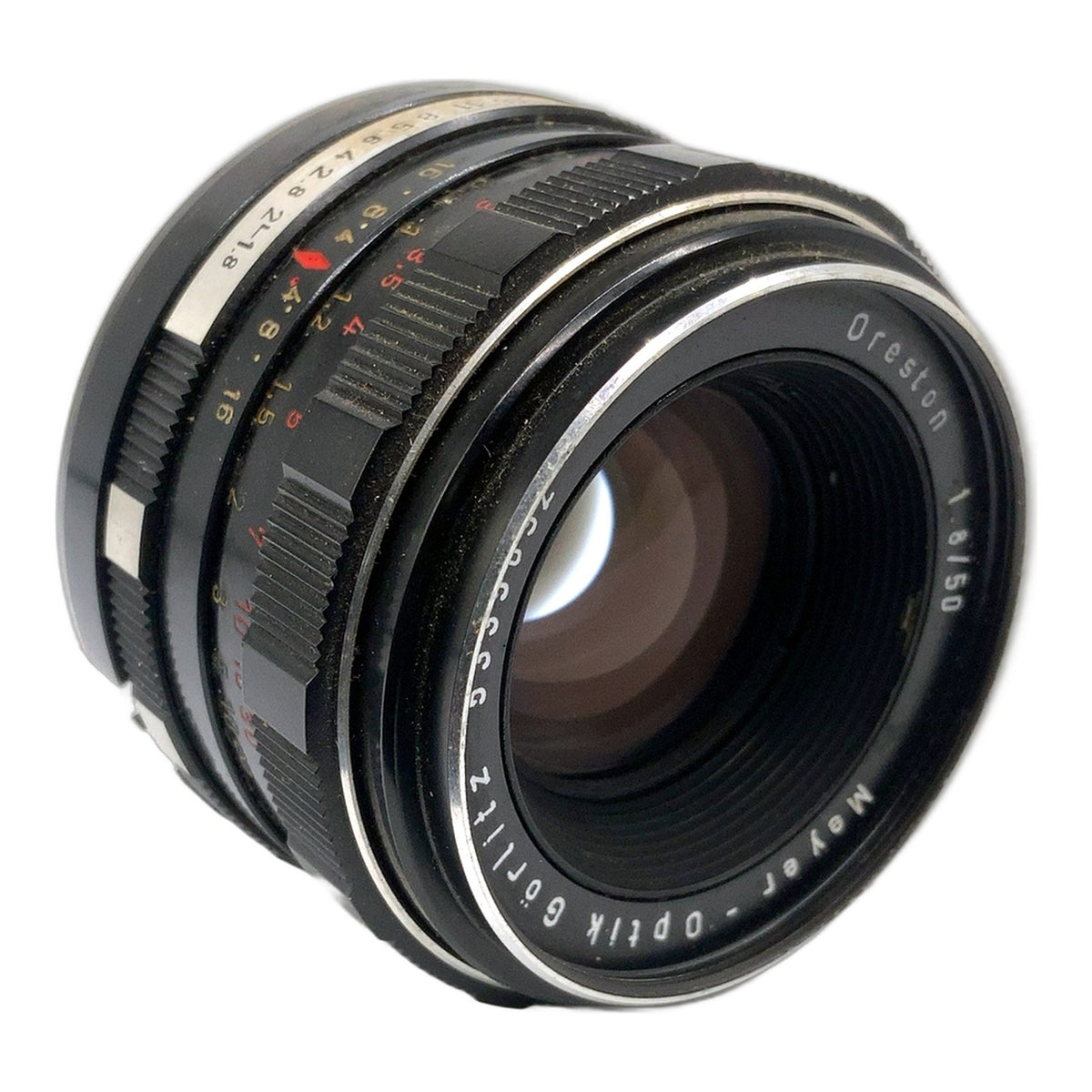 Meyer-Optik Görlitz Oreston 50mm 1:1.8 Objektiv manuell Festbrennweite (M42)