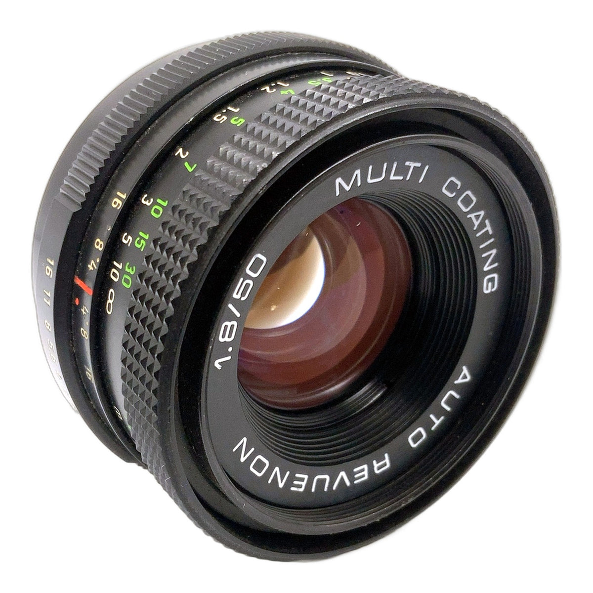 Revue Auto Revuenon MC 50mm 1:1.8 Objektiv manuell Festbrennweite (M42) Pilz!