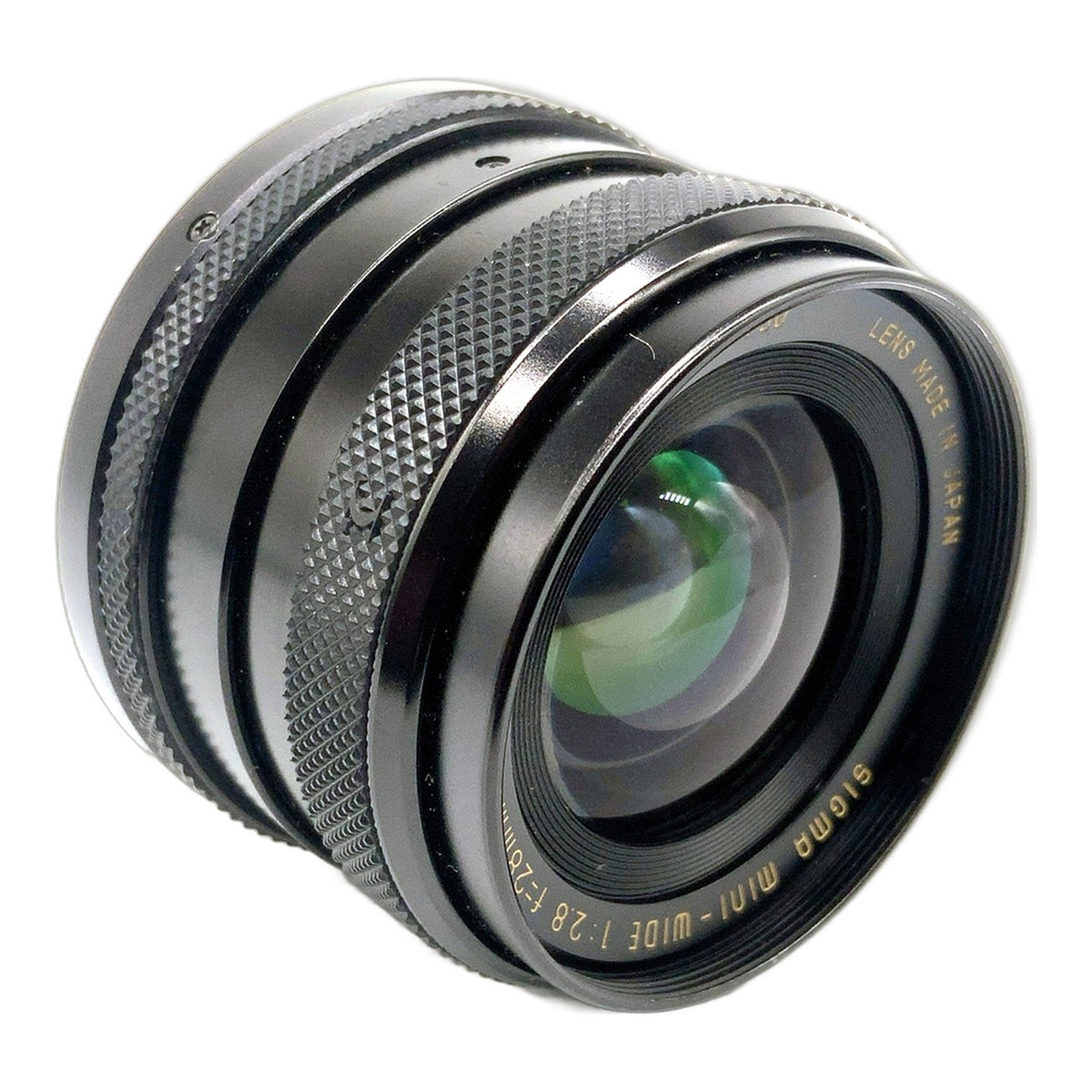 Sigma Mini-Wide MC 28mm 1:2.8 Objektiv Festbrennweite (Minolta MD) Nebel!