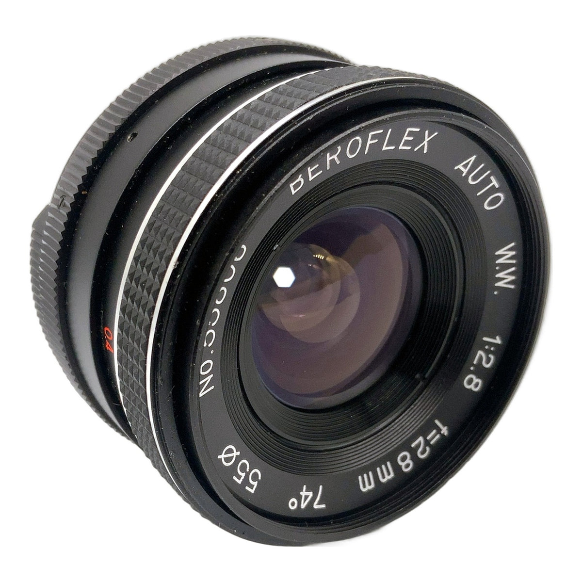 Beroflex Auto W.W. 28mm 1:2.8 Objektiv manuell Festbrennweite (M42) Text lesen!