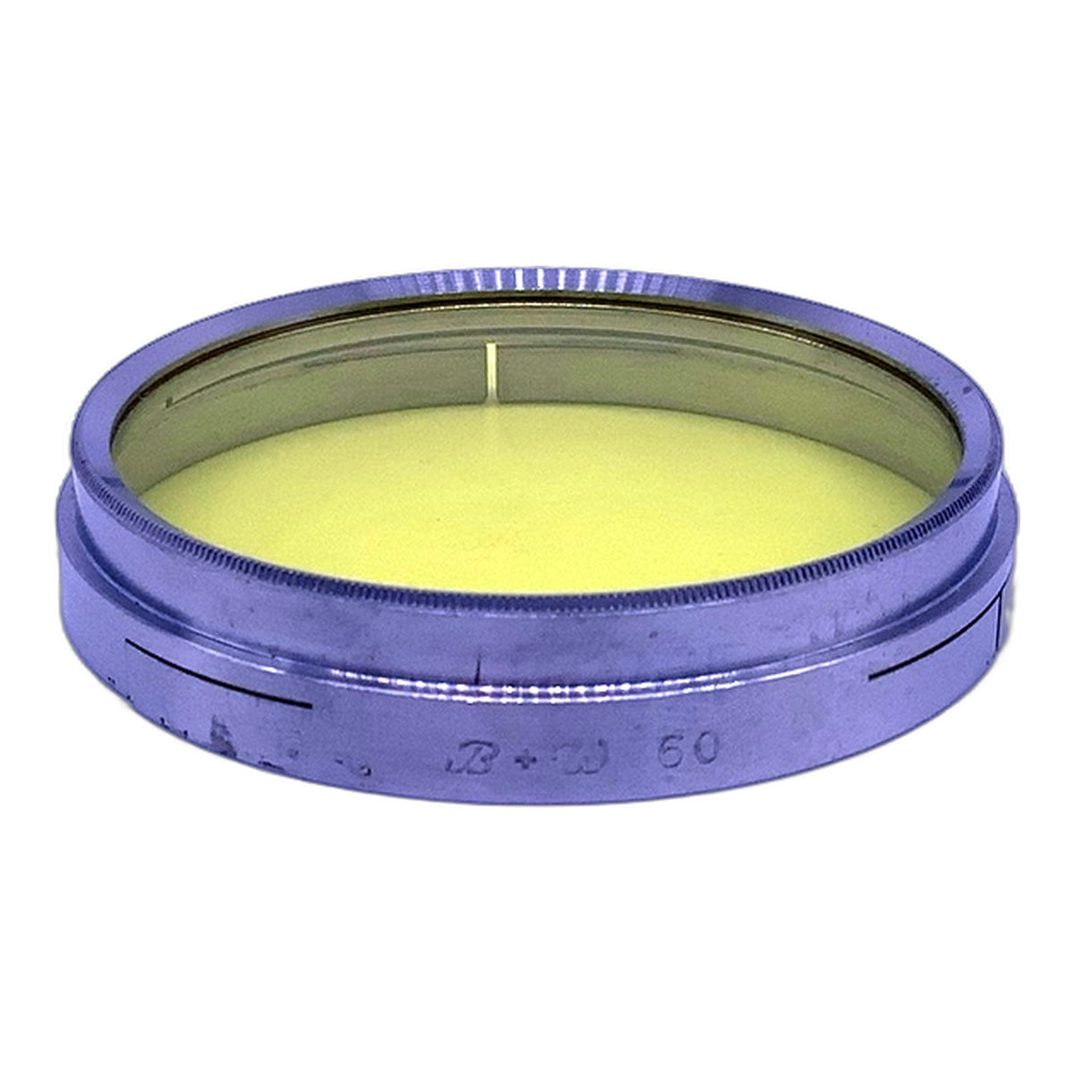 B+W Farbfilter gelb-grün/green-yellow Steckfilter Slip On Filter 60mm