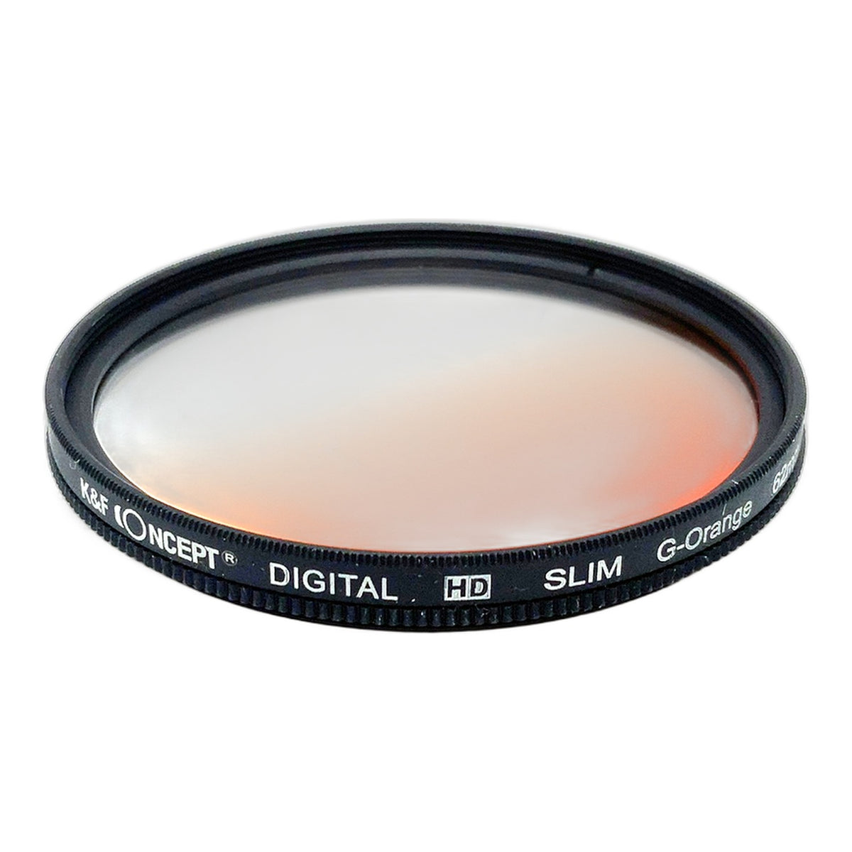 K&F Concept Verlaufsfilter Digital HD Slim G-Orange Filter 62mm Kreisförmig
