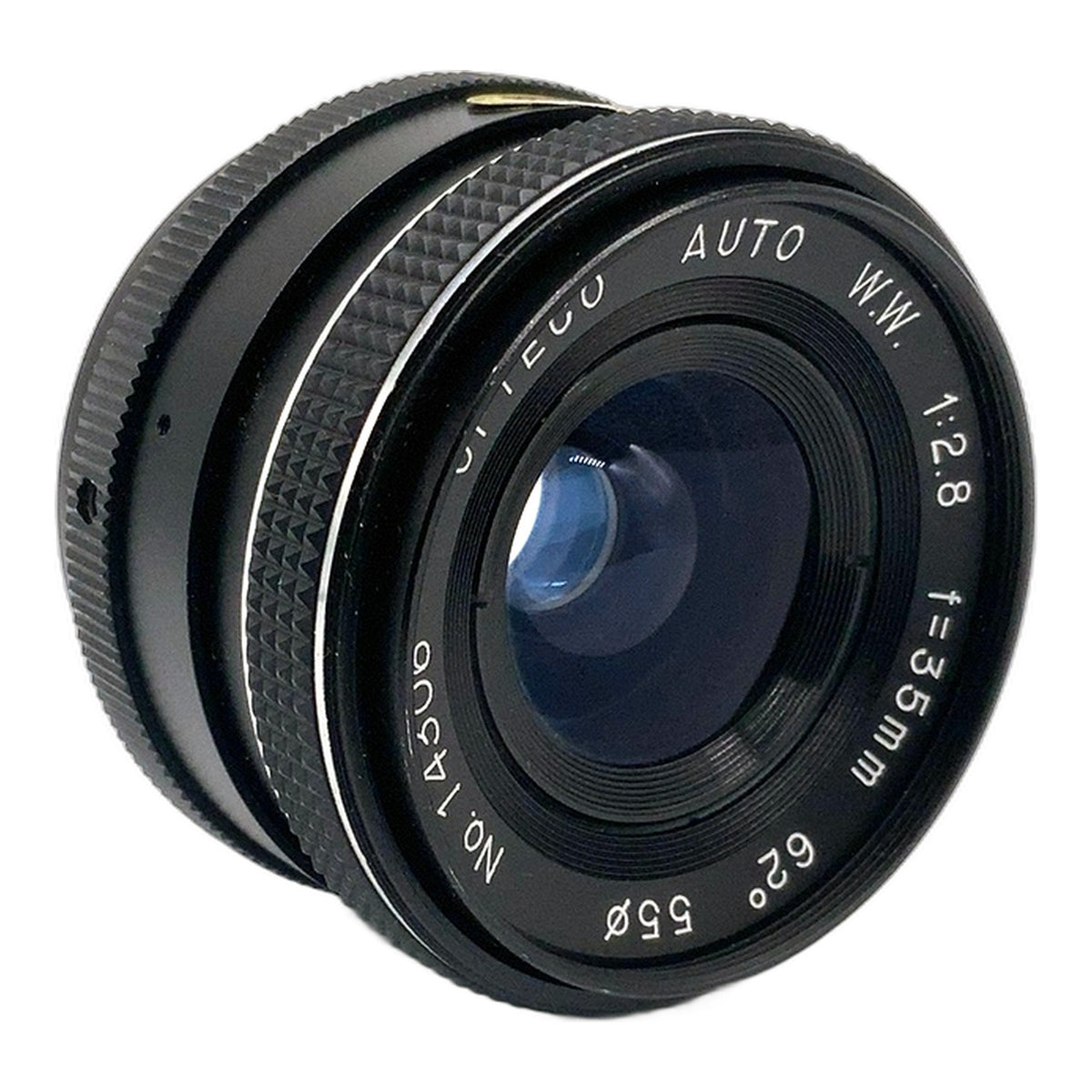 Opteco Auto W.W. 35mm 1:2.8 Objektiv Manual Focus manuell Festbrennweite (M42)