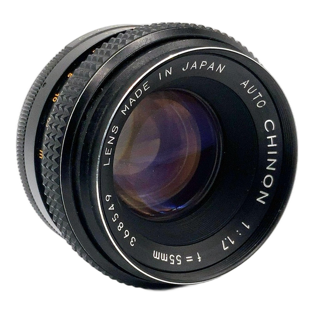 Chinon Auto 55mm 1:1.7 Objektiv manuell Festbrennweite (M42) Text lesen!
