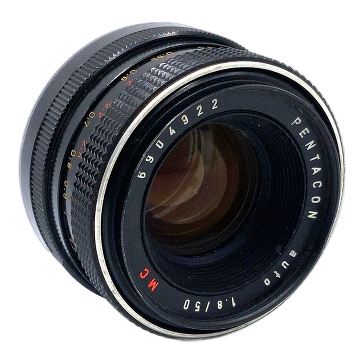 Pentacon Auto MC 50mm 1:1.8 Objektiv Manual Focus manuell Festbrennweite (M42)