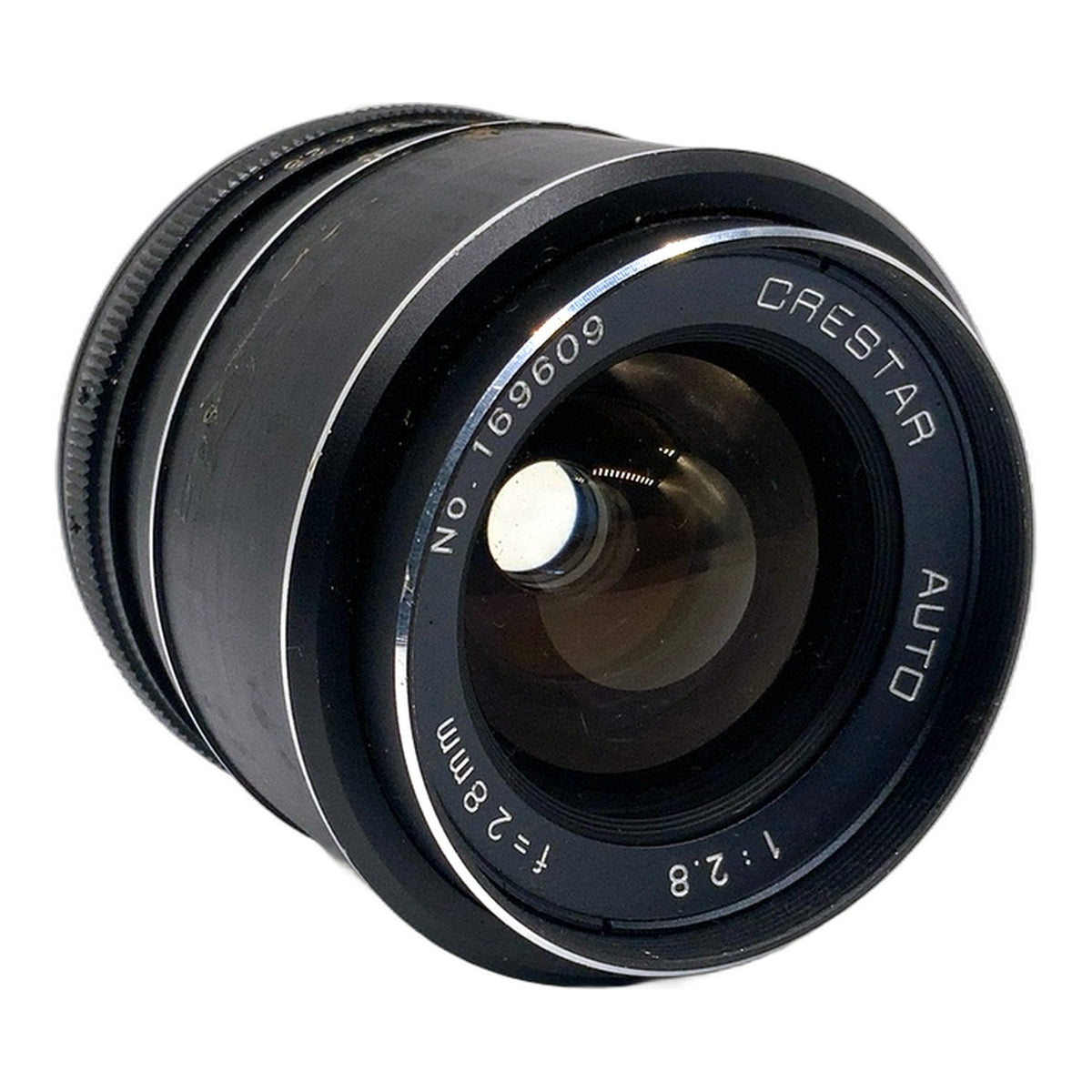 Crestar Auto 28mm 1:2.8 Objektiv manuell Festbrennweite (M42) Text lesen!