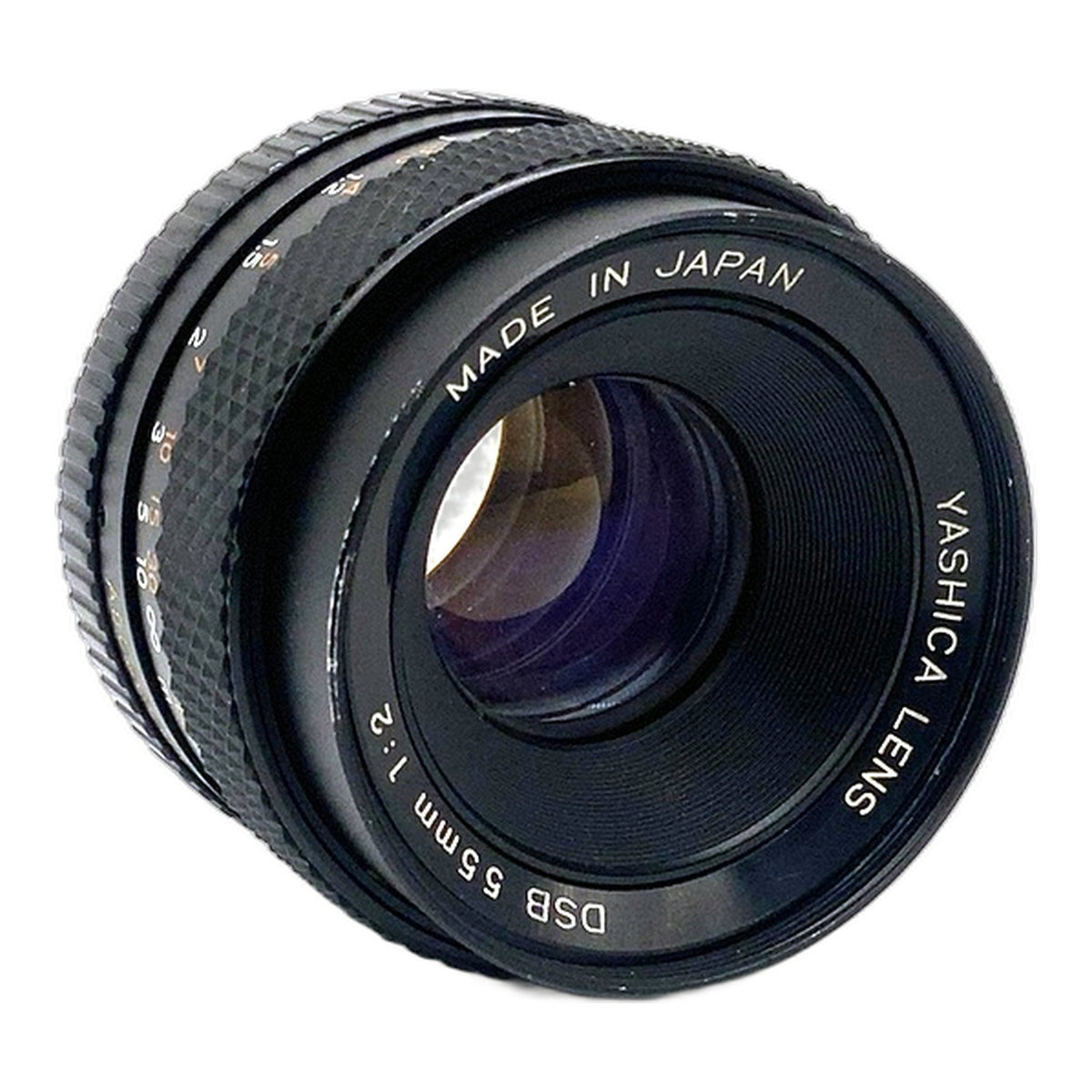 Yashica DSB 55mm 1:2 Objektiv manuell Festbrennweite (Yashica / Contax)