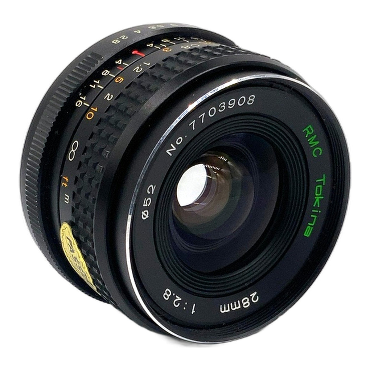 Tokina RMC 28mm 1:2.8 Objektiv MF Manual Focus manuell Festbrennweite (M42)