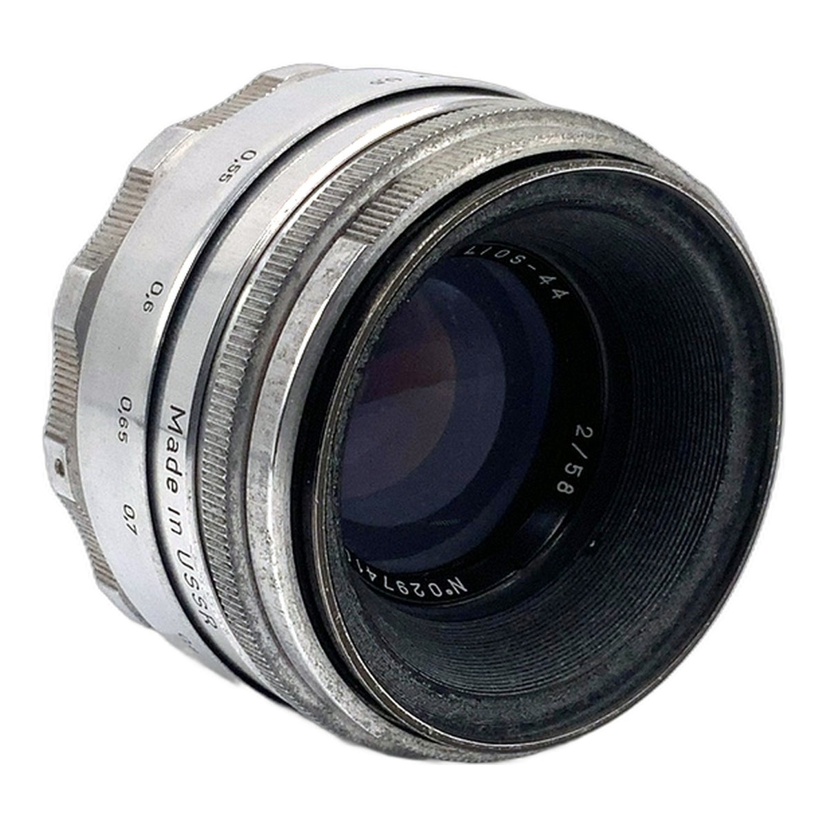 KMZ Helios-44 58mm 1:2 Objektiv MF Manual Focus manuell Festbrennweite (M42)