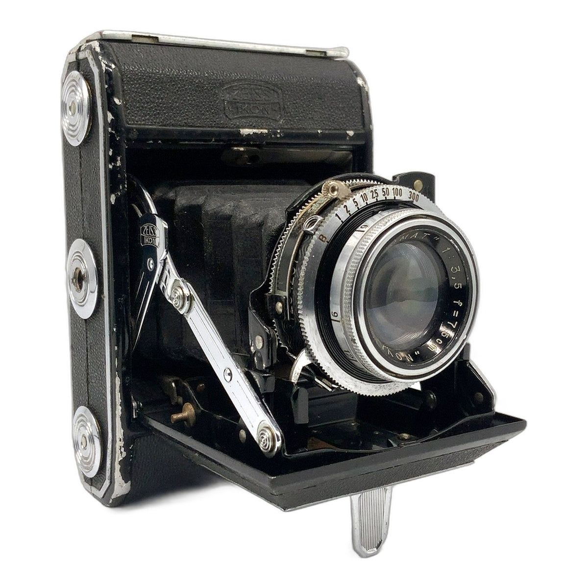 Appareil photo pliant Zeiss Ikon Ikonta 521 avec objectif Novar Anastigmat 1:3,5 f=7,5 cm