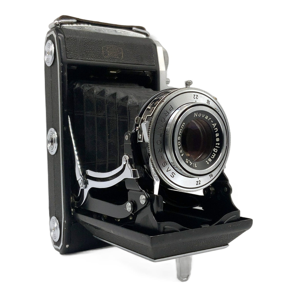 Zeiss Ikon Ikonta 524/2 Klappkamera mit Novar-Anastigmat 105mm 1:4.5 Prontor-SVS