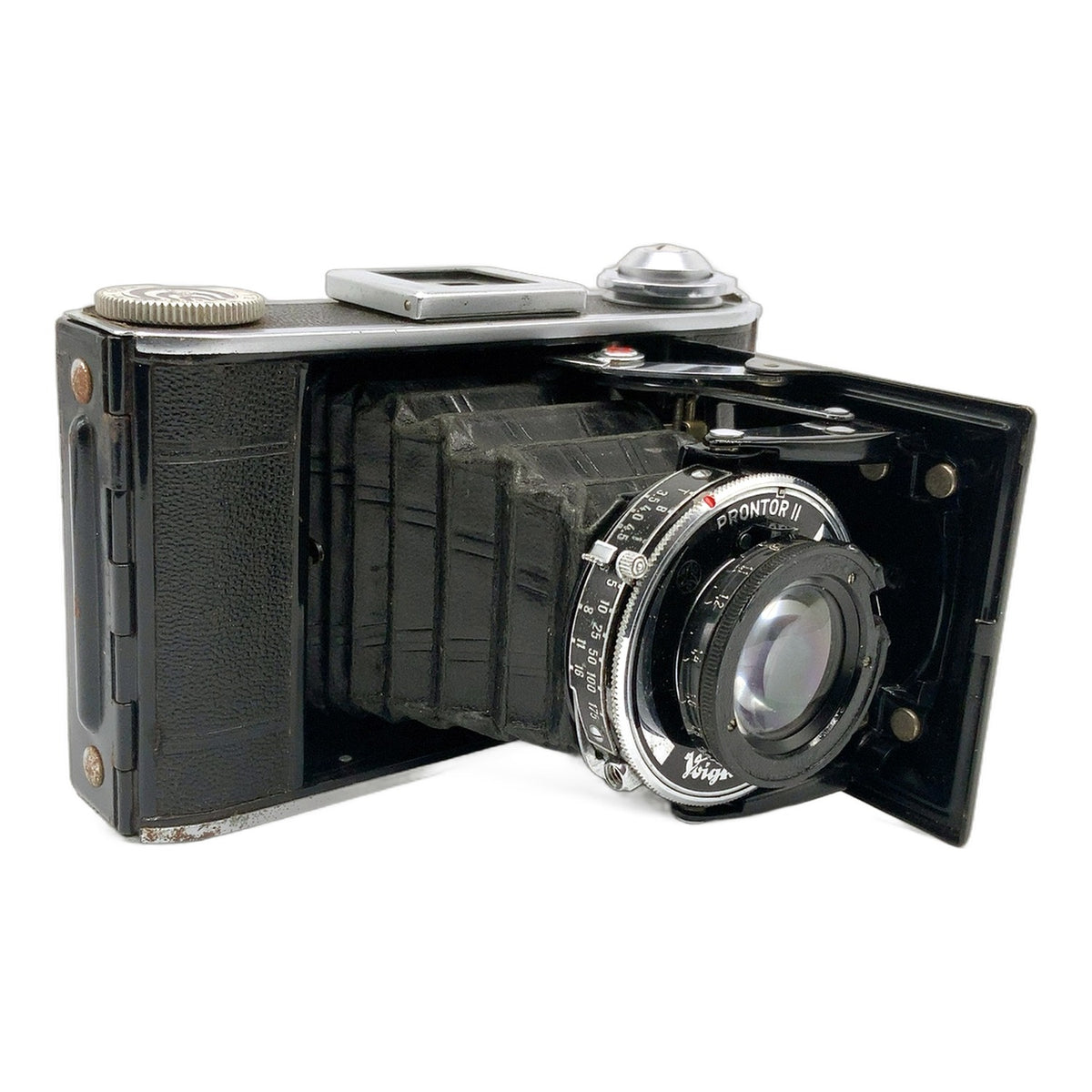 Voigtländer Bessa 66 Klappkamera mit Voigtar 1:3,5 7,5cm Prontor II Balgenkamera